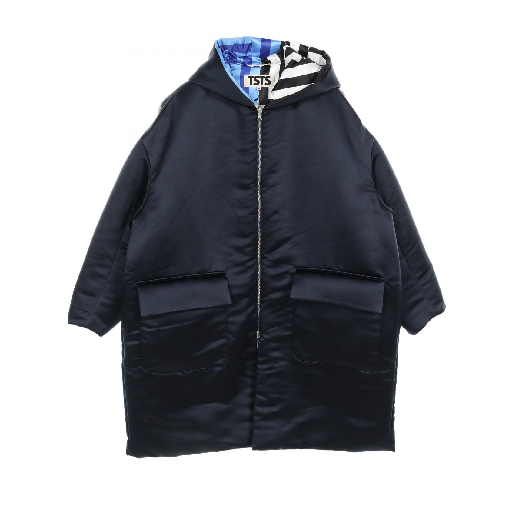 ティーエスティーエス TSTS DUALITY PADDED COAT 衣料品 アウター ポリエステル メンズ ブラック系 【中古】 2120700220220_1.jpg