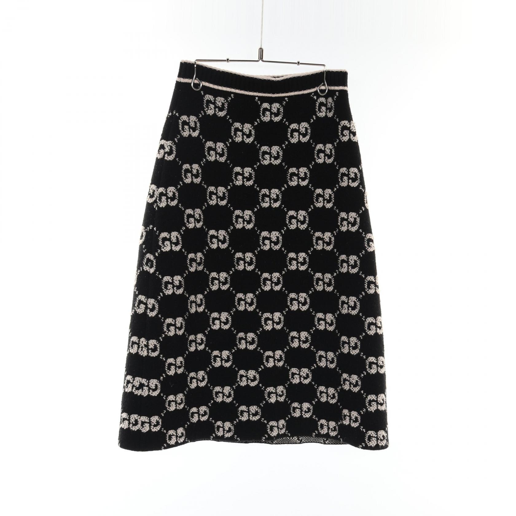 【GUCCI】23AW GG ブークレウール ジャカードスカート GUCCI】23AW GG ブークレウール ジャカードスカート (GUCCI