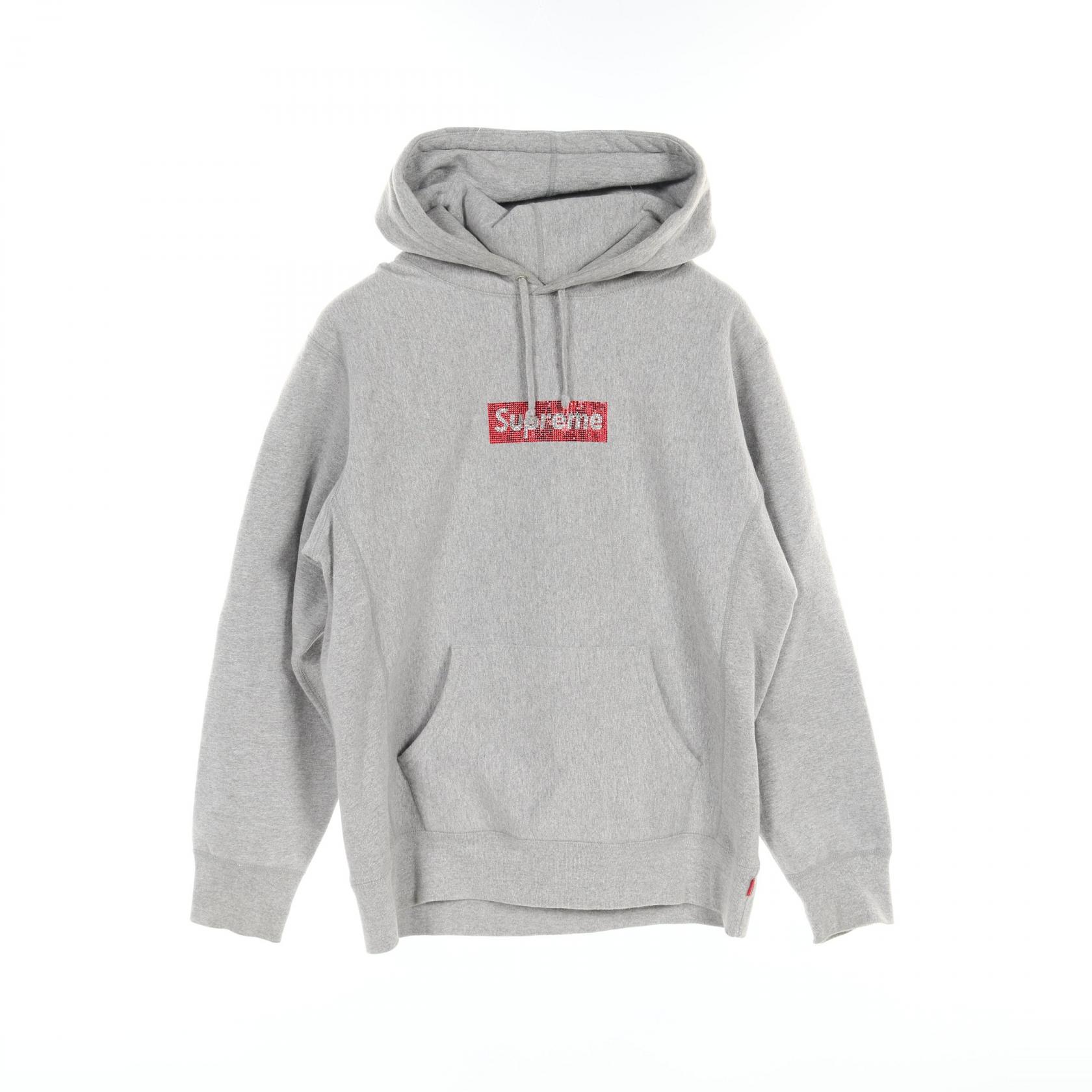シュプリーム Supreme SUPREME × SWAROVSKI Box Logo Hooded Sweatshirt パーカー 衣料品 トップス コットン ポリエステル レディース グレー系 【中古】 楽天市場】≪15%OFFクーポン対象≫シュプリーム Supreme SUPREME