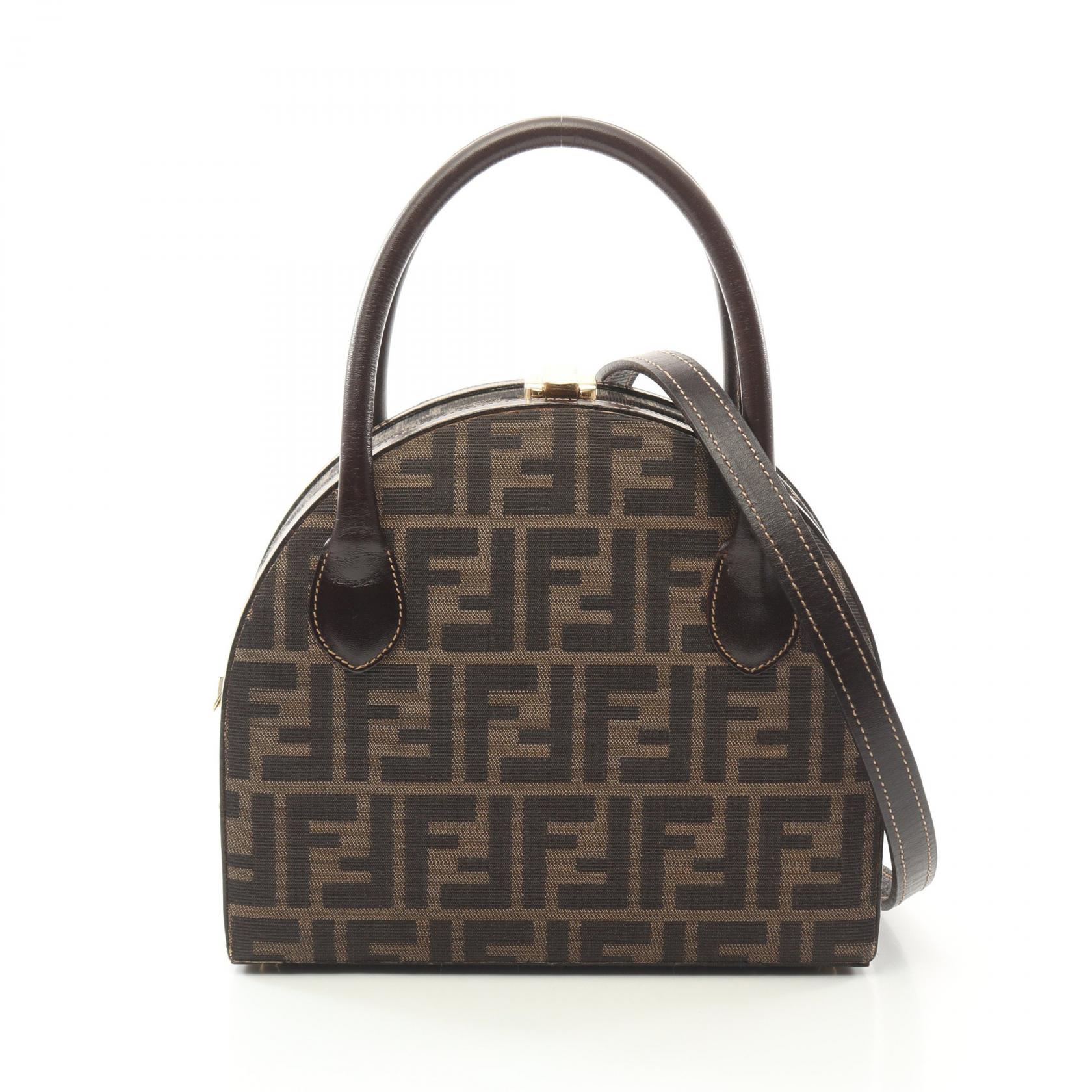 楽天市場】フェンディ FENDI ハンドバッグ ズッカ ブラウン