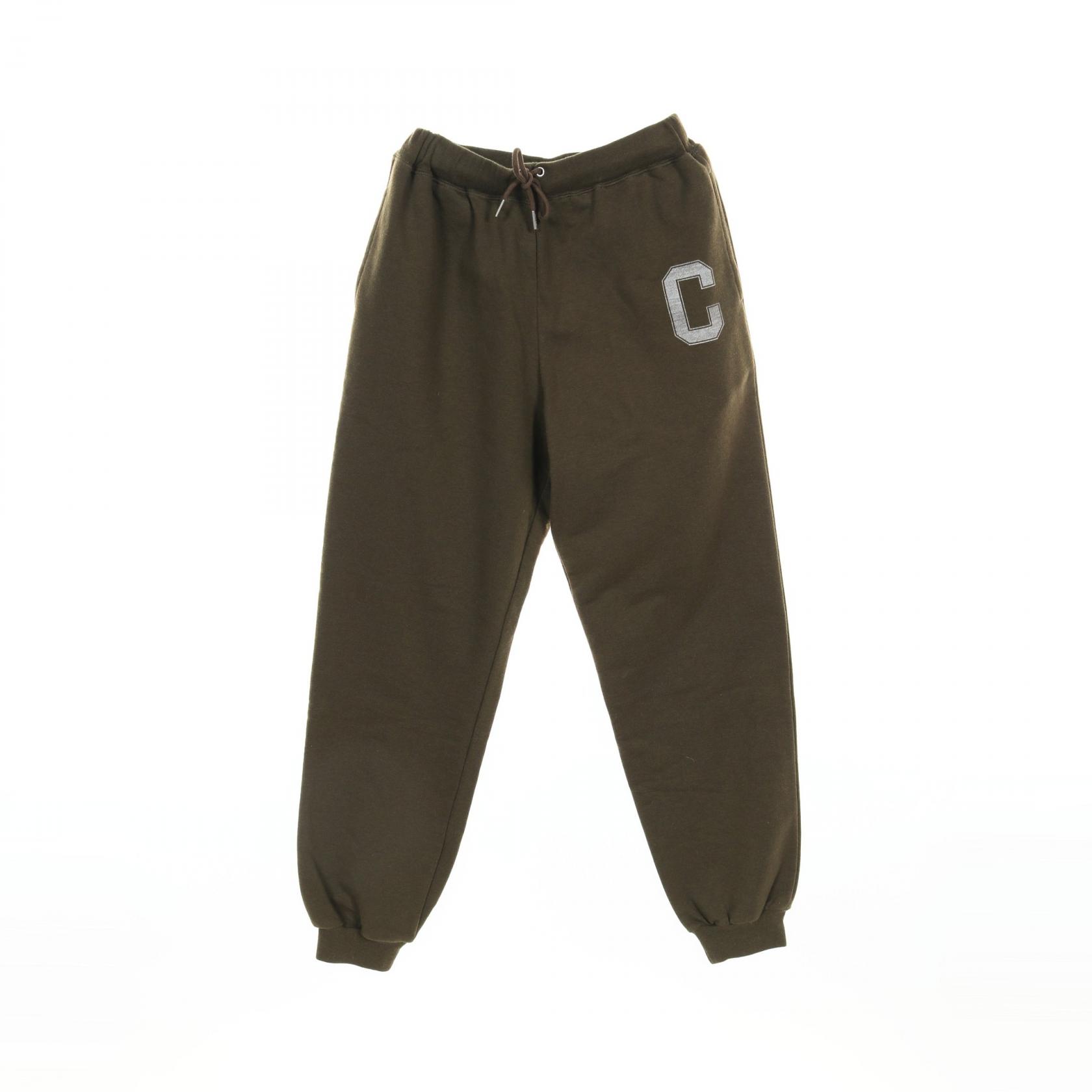 セリーヌ CELINE Cプリント パンツ 衣料品 ボトムス コットン カシミヤ レディース カーキ系 【中古】 2101218733020_1.jpg