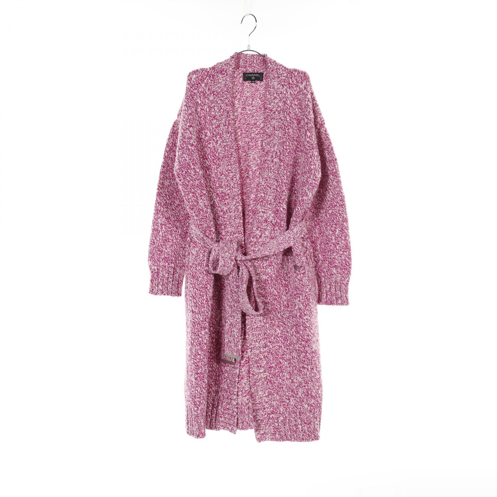 CHANEL ニットベスト 紫 38　カシミア100% CHANEL ニットベスト 紫 38 カシミア100% レディース