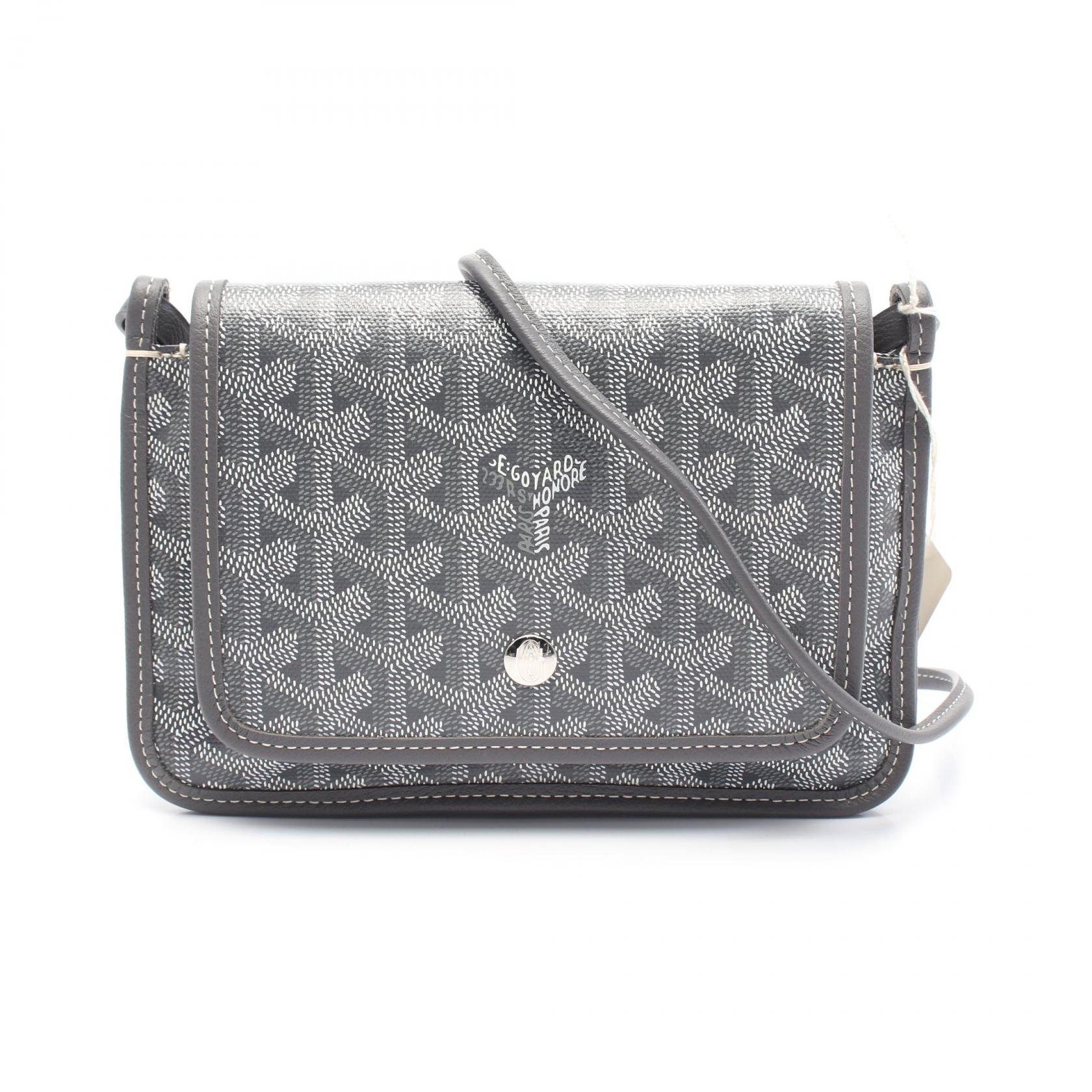 Goyard Plumet プリュメ ショルダーバッグ グレー 新品同様 GOYARD