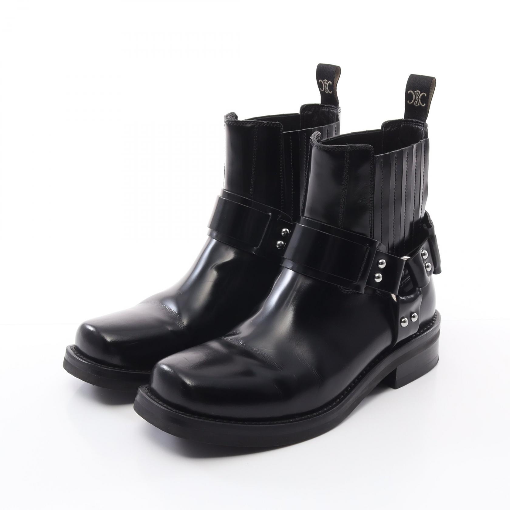 セリーヌ　エディ 19ss ブラックレザーサイドゴアブーツ セリーヌ エディ 19ss ブラックレザーサイドゴアブーツ