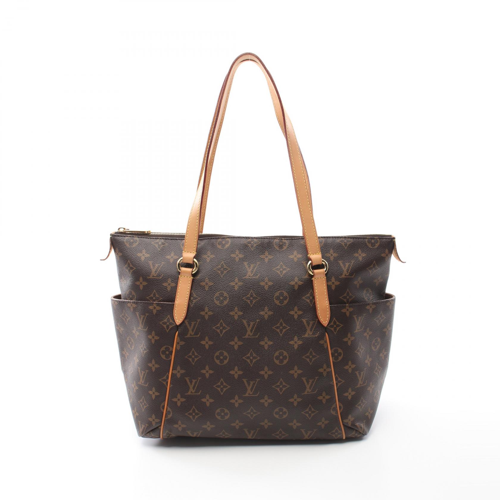 ルイ・ヴィトン トートバッグ ブラウン 中古・古着通販】LOUIS VUITTON (ルイ ヴィトン) トートバッグ