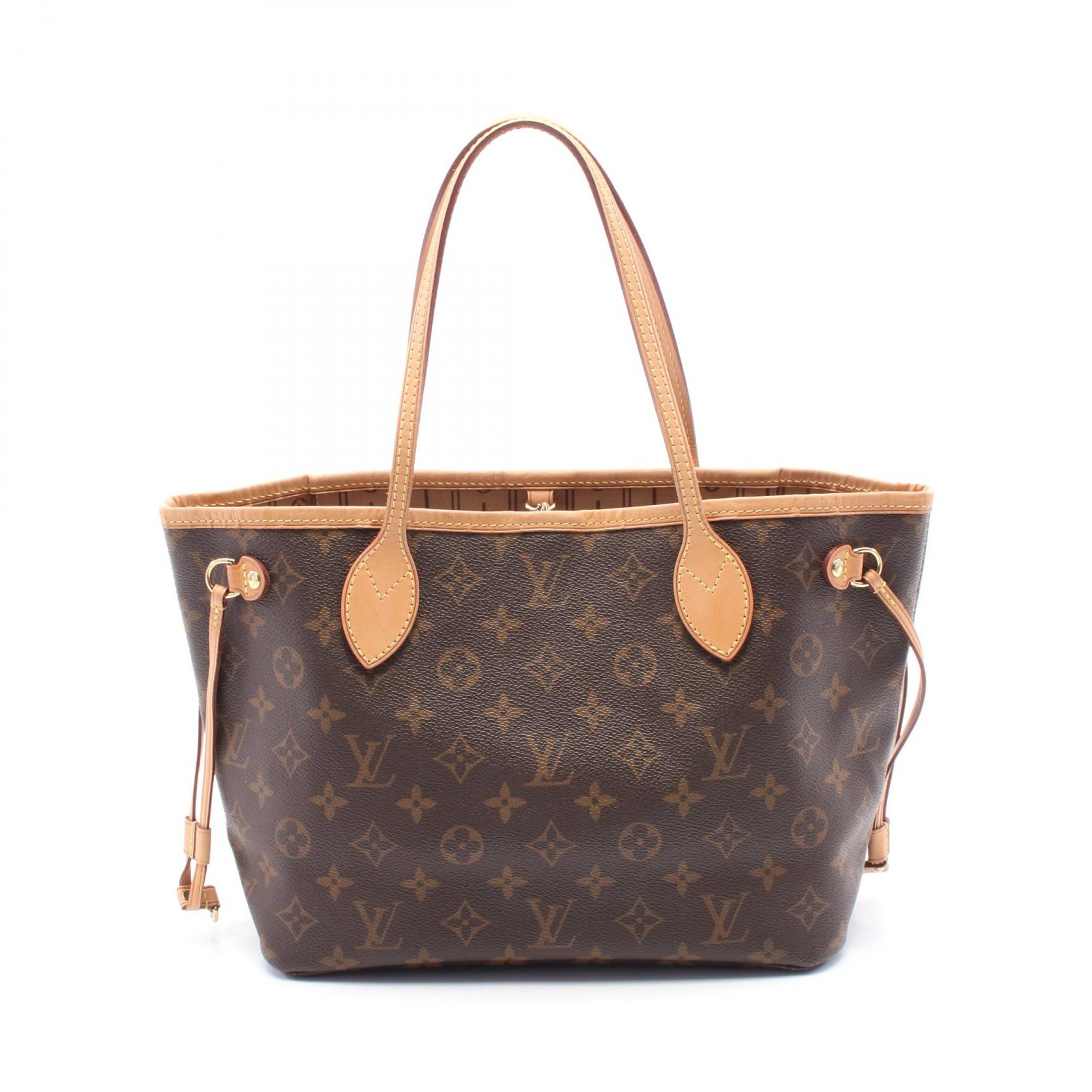 Louis Vuitton トートバッグ ダークブラウン 楽天市場】LOUIS VUITTON ルイヴィトン モノグラム ネヴァーフル