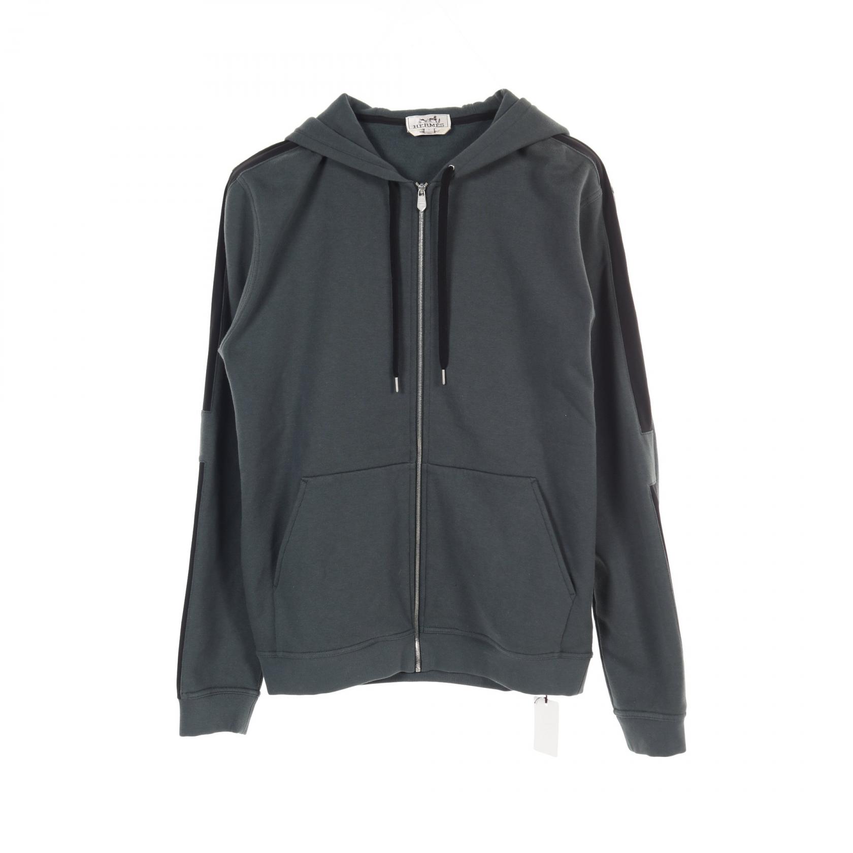 HERMES エルメス　ジップアップジャンバー ブラック 24012906_2.jpg