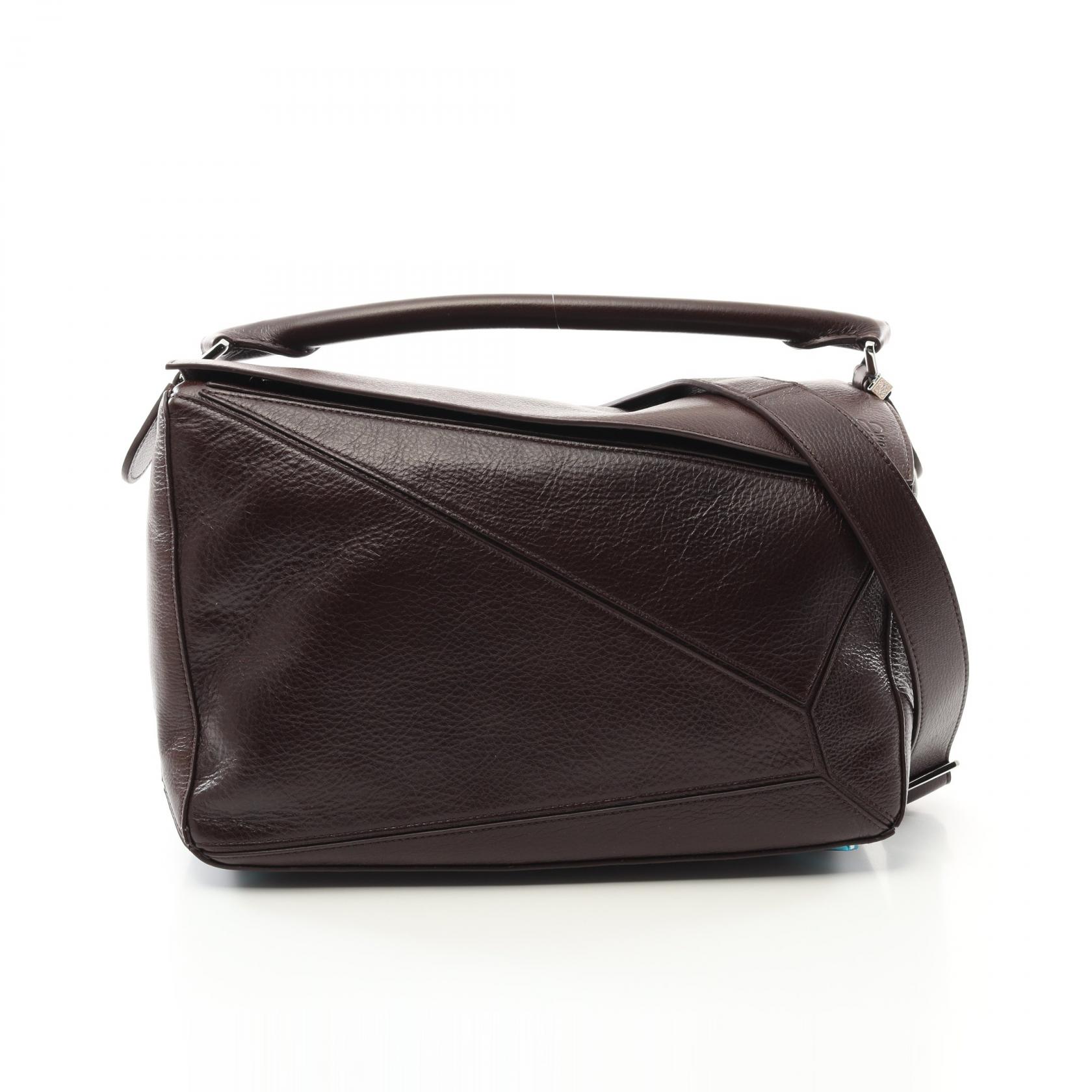 楽天市場】【美品】ロエベ 【LOEWE】 パズルバッグ XL ブラック