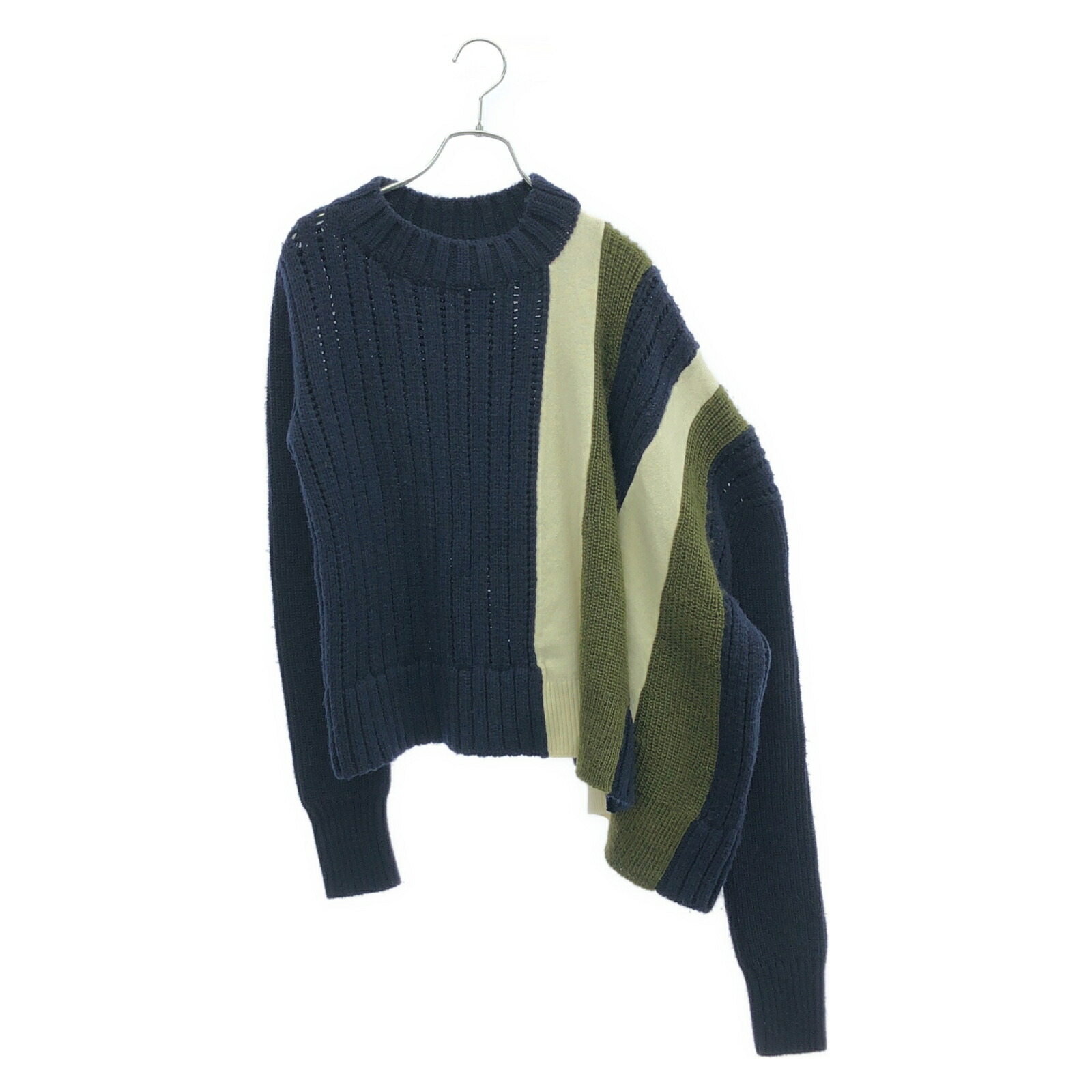 楽天市場】Sacai サカイ ニット セーター ウール ブラック 黒 2(M