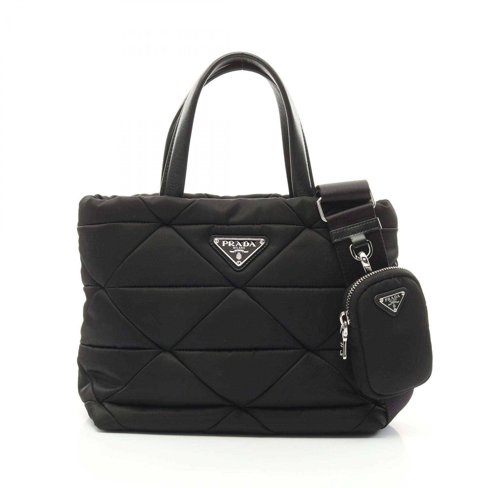 【大注目】PRADA◆リナイロン スモール パデッド トートバッグ 大注目】PRADA◇リナイロン スモール パデッド トートバッグ