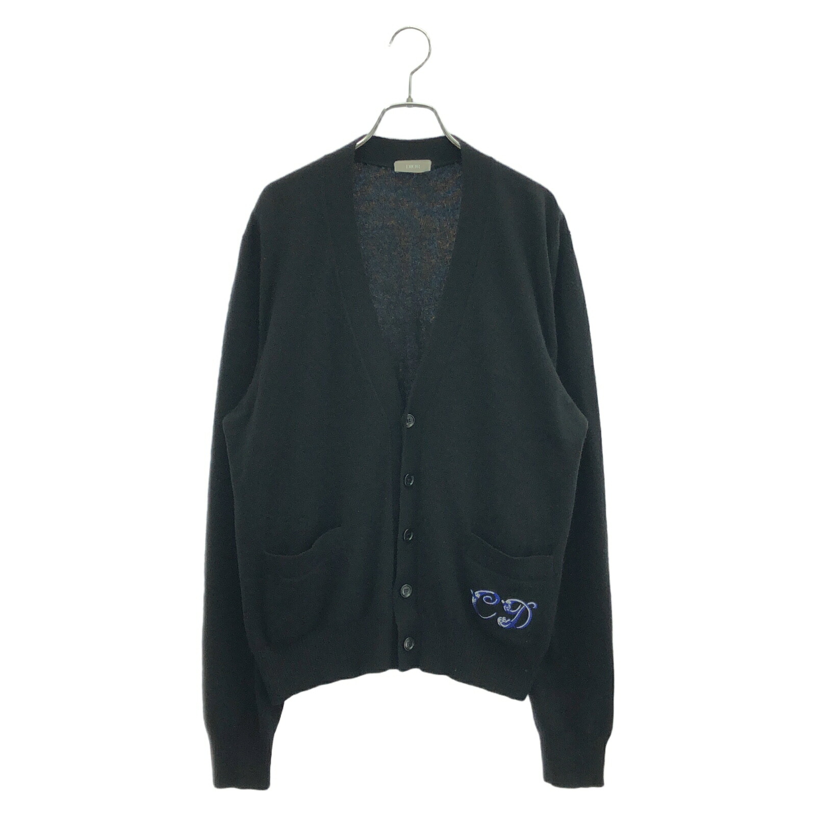 楽天市場】極美品□DIOR ディオール オム 213M236AT427 モヘア CDロゴ