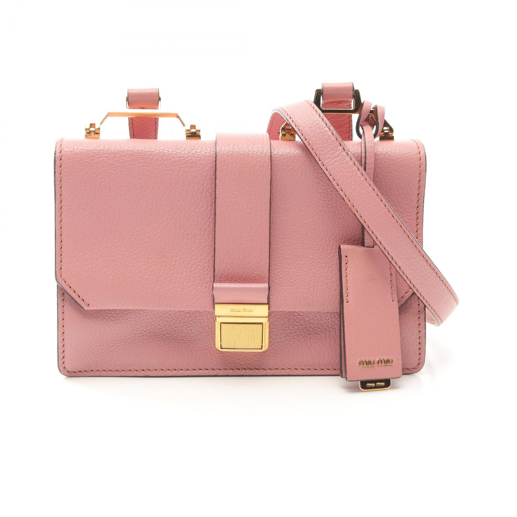 楽天市場】【美品】ミュウミュウ 【MIUMIU】マテラッセ コンフィ