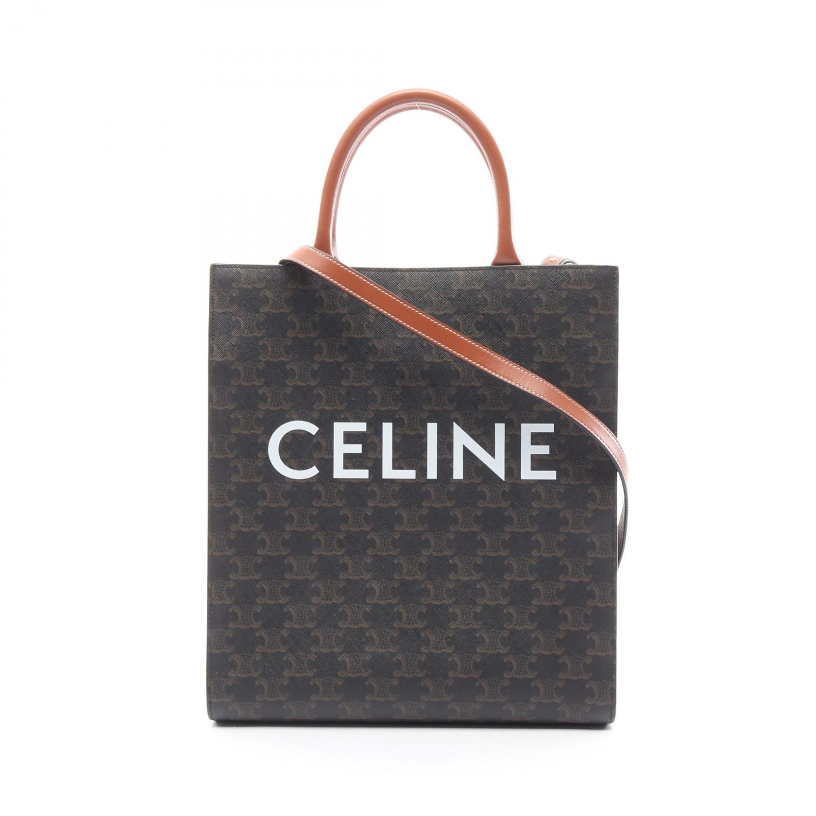 直営ショッパー付♪CELINE トリオンフキャンバス ラージカバ 直営ショッパー付♪CELINE トリオンフキャンバス ラージカバ