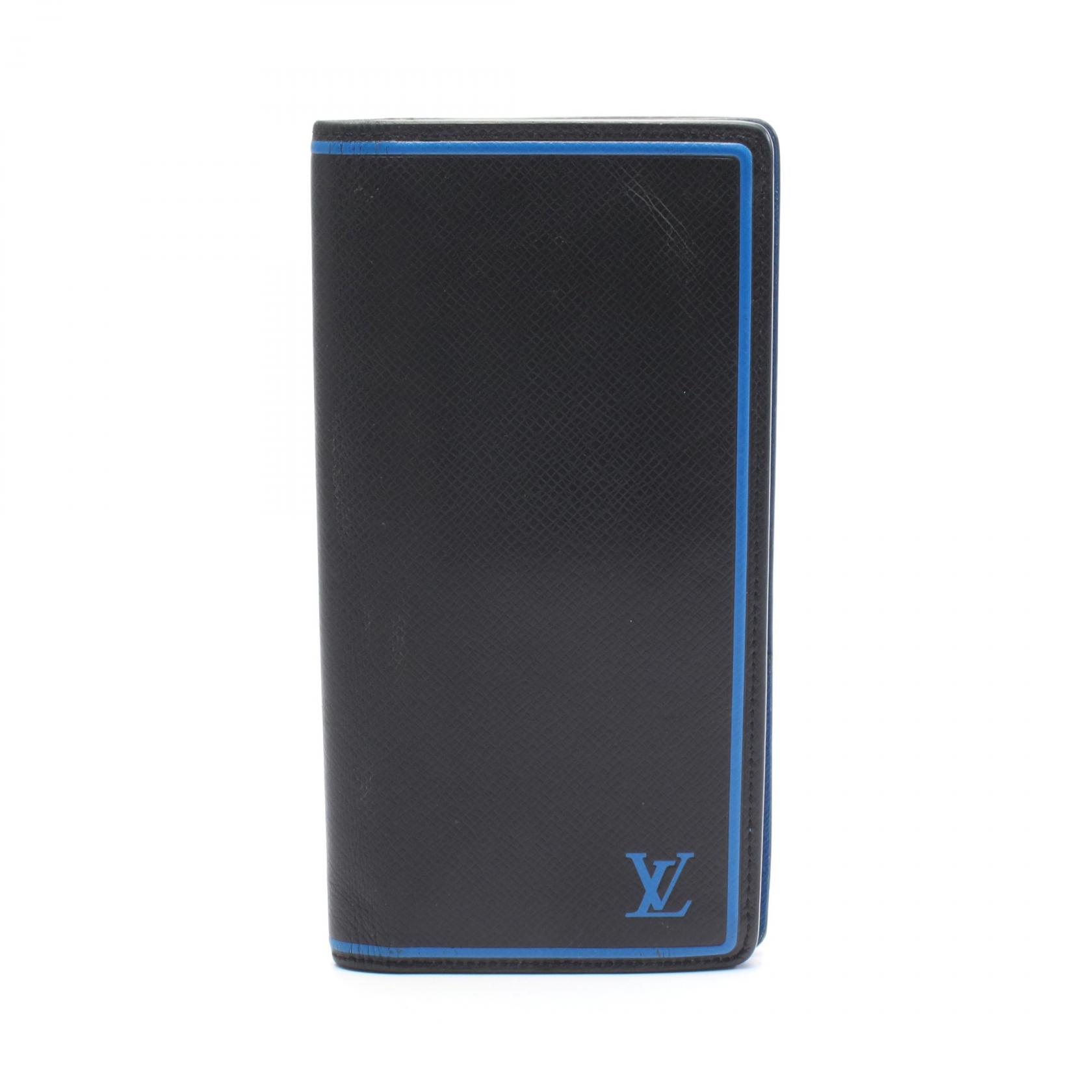 Louis Vuitton タイガ　二つ折り財布　　ノワール　ブラック 美品！LOUIS VUITTON ルイヴィトン タイガ 二つ折り財布