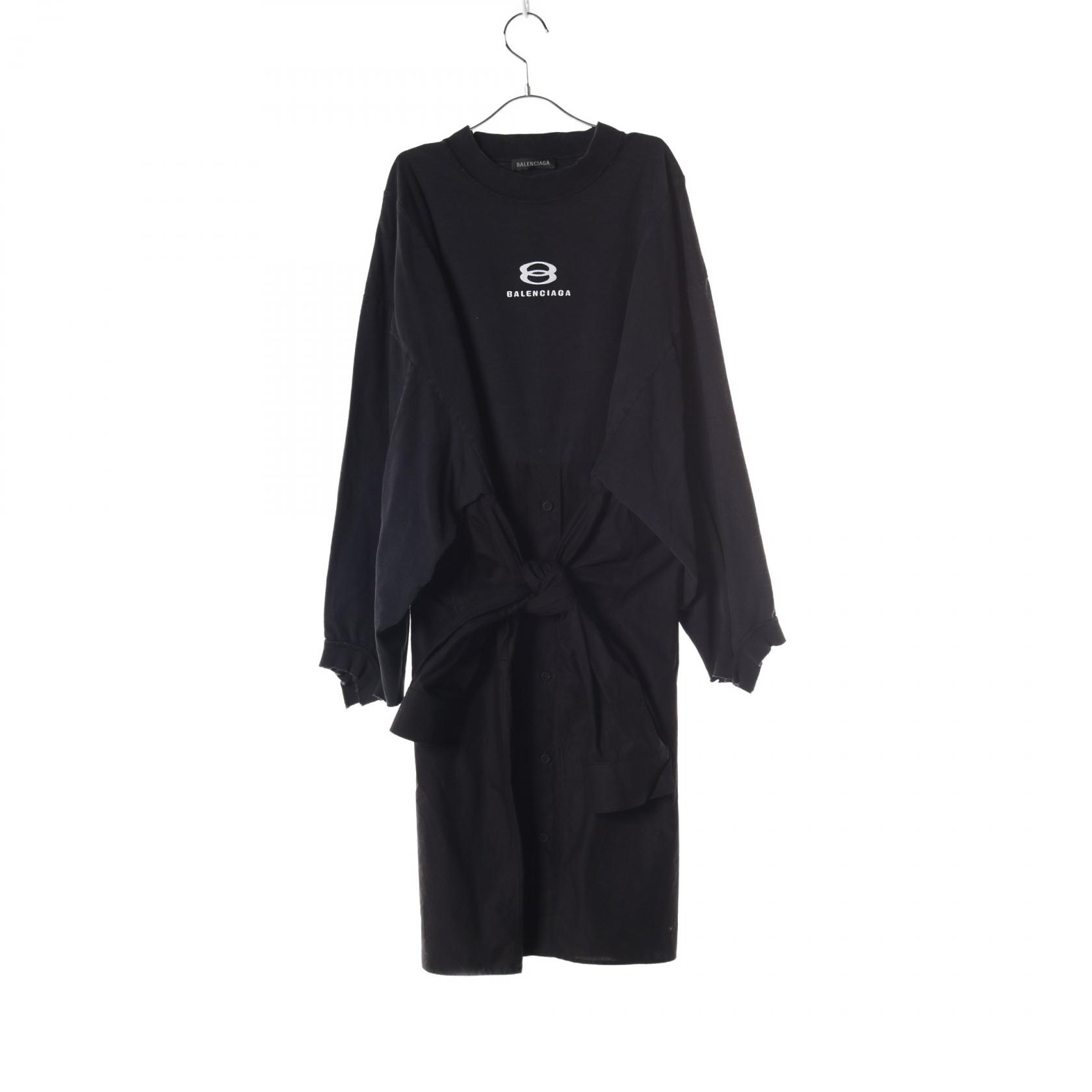 BALENCIAGA バレンシアガ リバーシブル 水玉 ドレス 00039-balenciaga-fall-24-