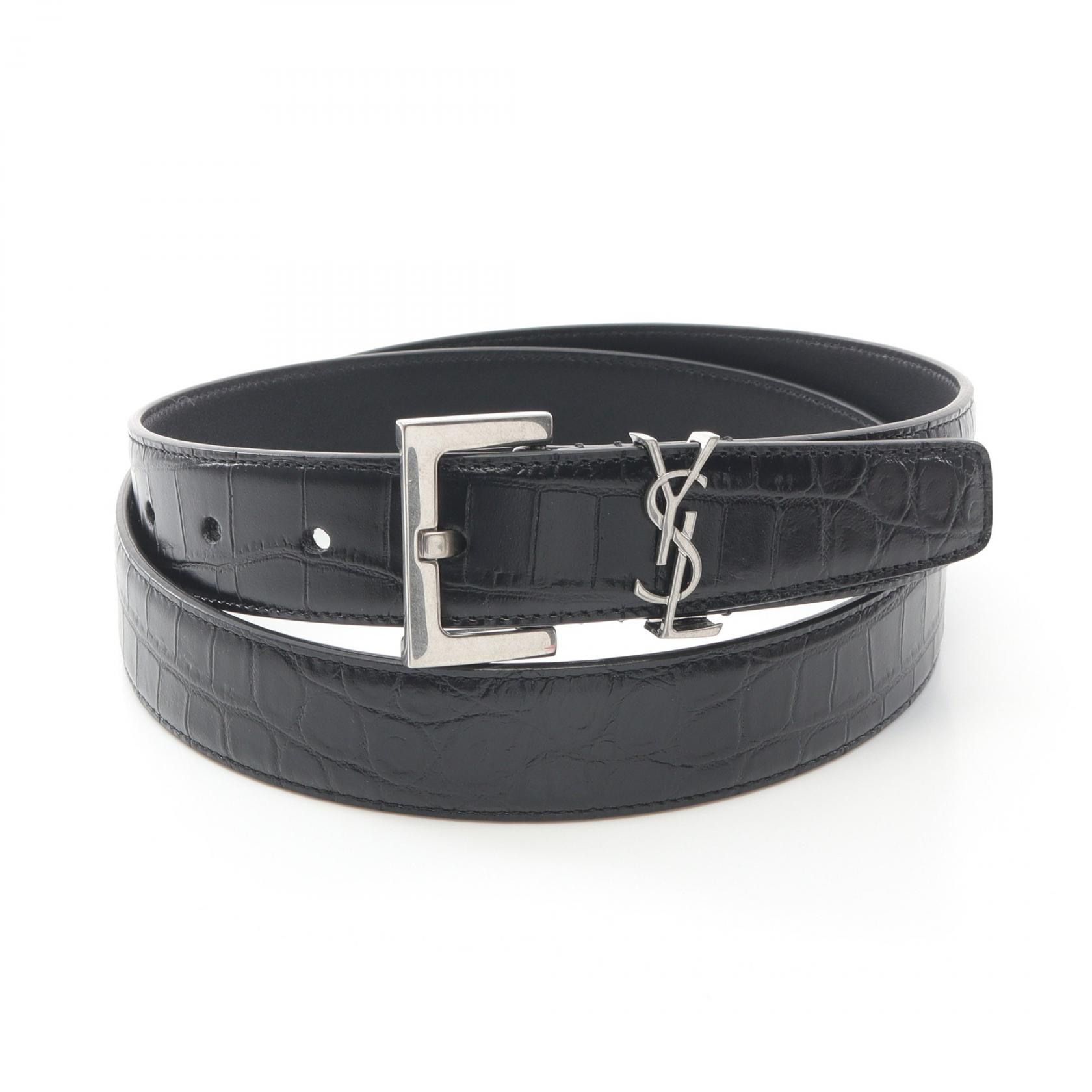 楽天市場】【中古】SAINT LAURENT PARIS ウエスタンベルト