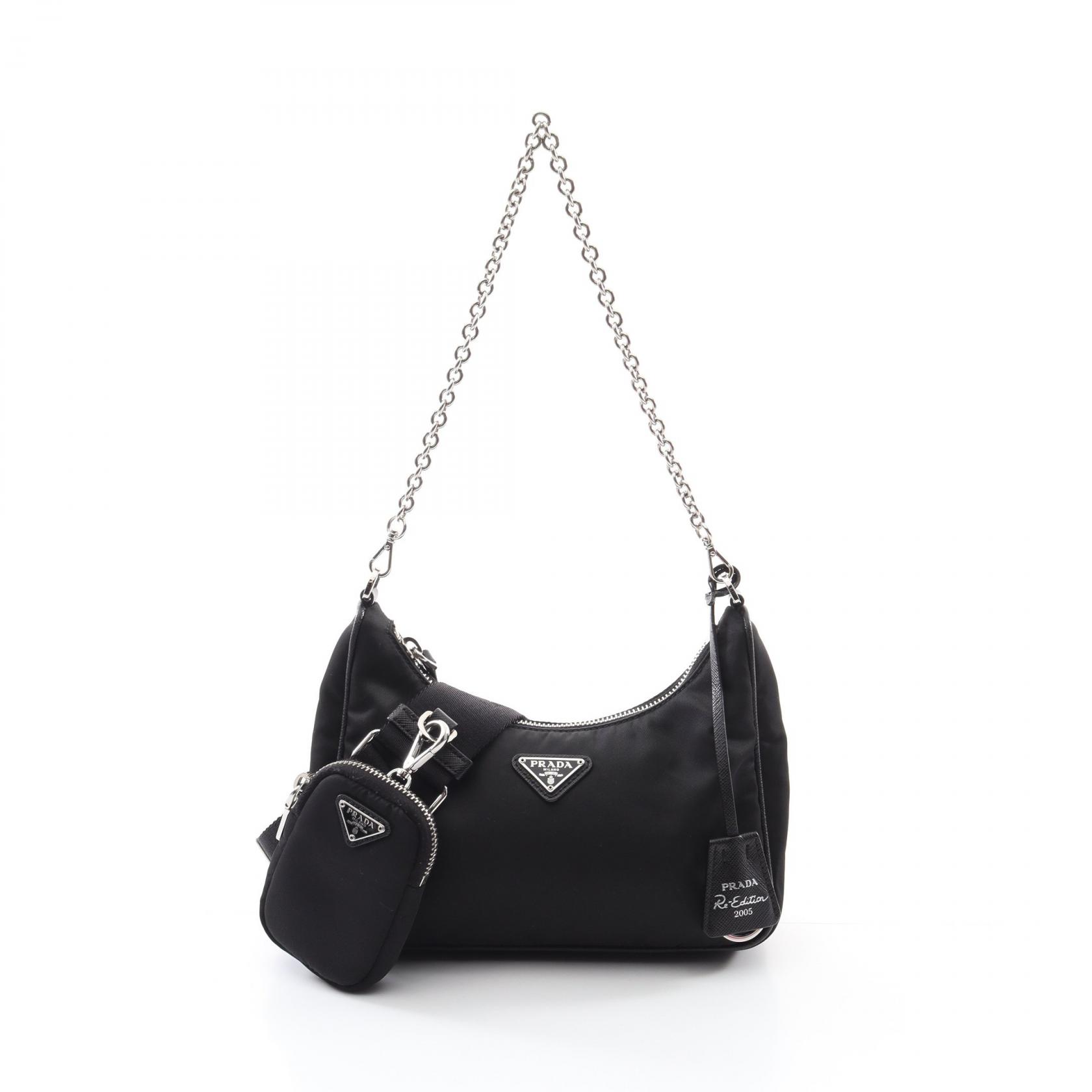 楽天市場】PRADA ショルダーバッグ リエディション2000 1BH046