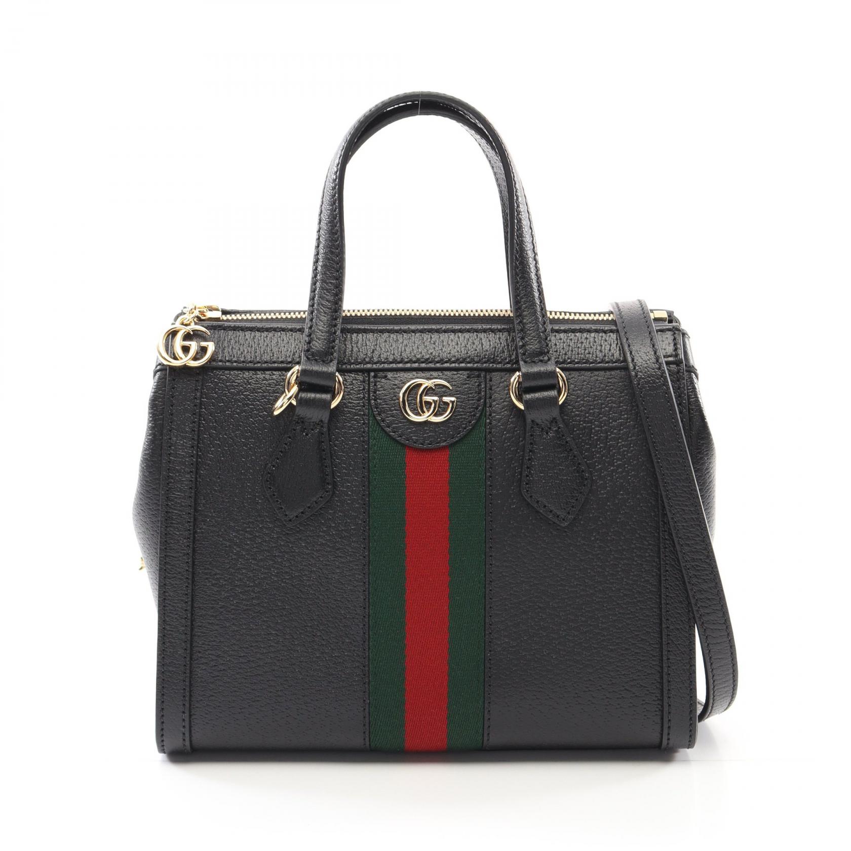 グッチ GG ヴィンテージ レザー ハンド トートバッグ 鞄 レディース メンズ グッチ GUCCI GGスプリーム レザーディテール付き トートバッグ