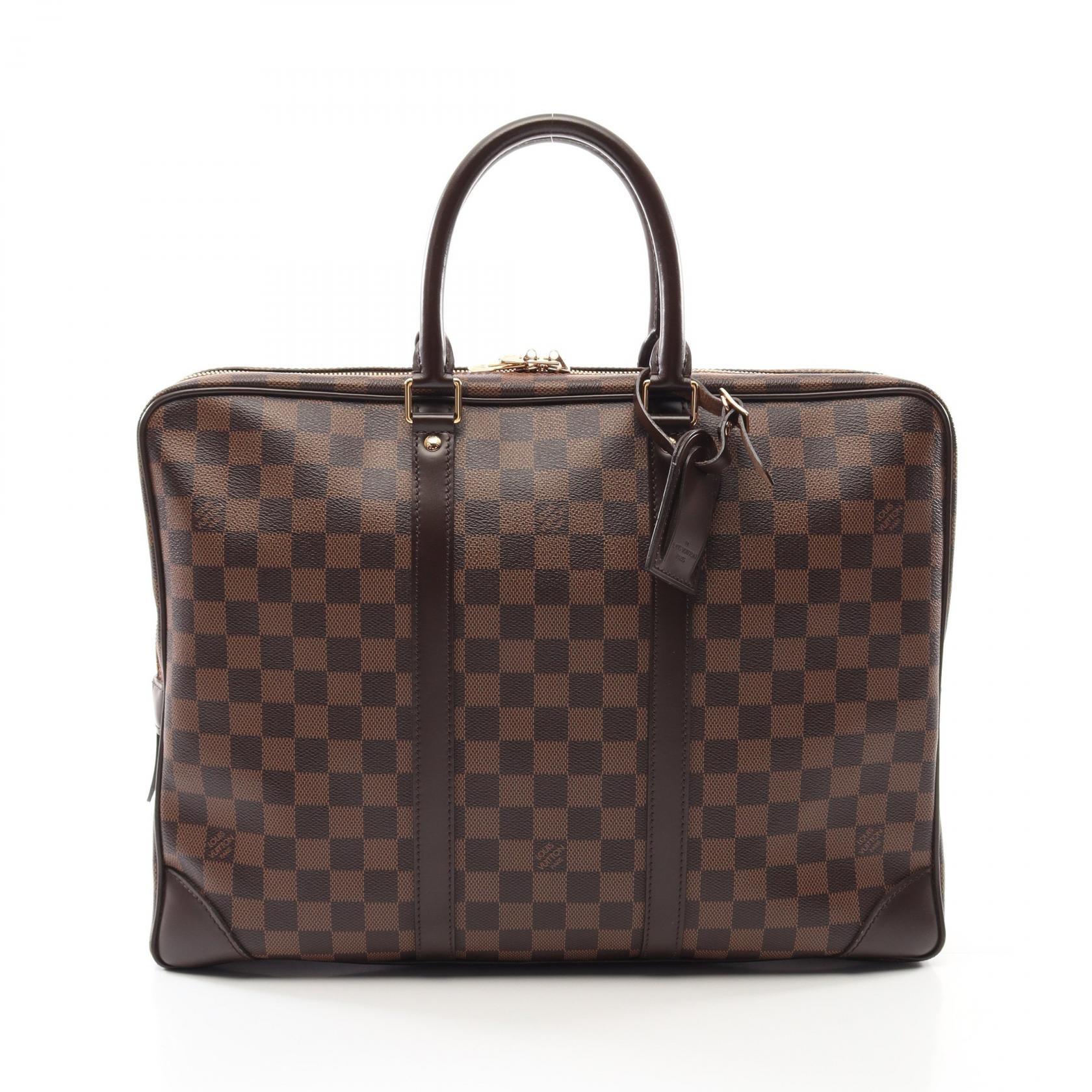 楽天市場】LOUIS VUITTON ルイ ヴィトン ダミエ ポルトドキュ