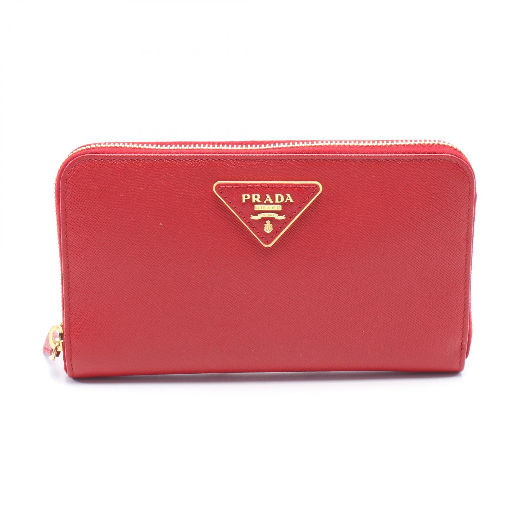 楽天市場】【財布】PRADA プラダ SAFFIANO METAL ラウンド
