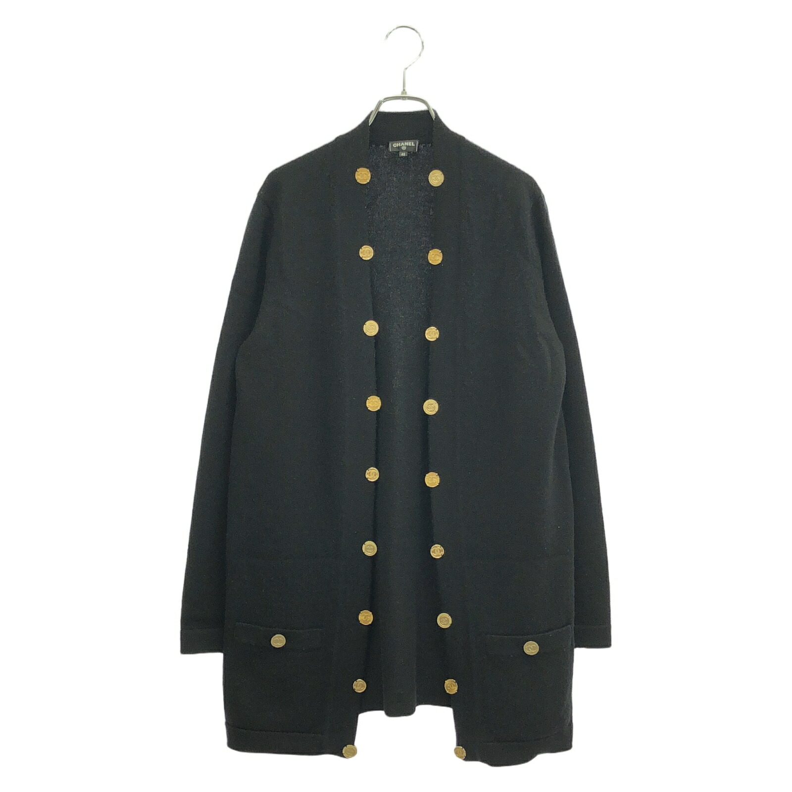 楽天市場】【シャネル】Chanel カシミヤ アイコンボタン カーディガン