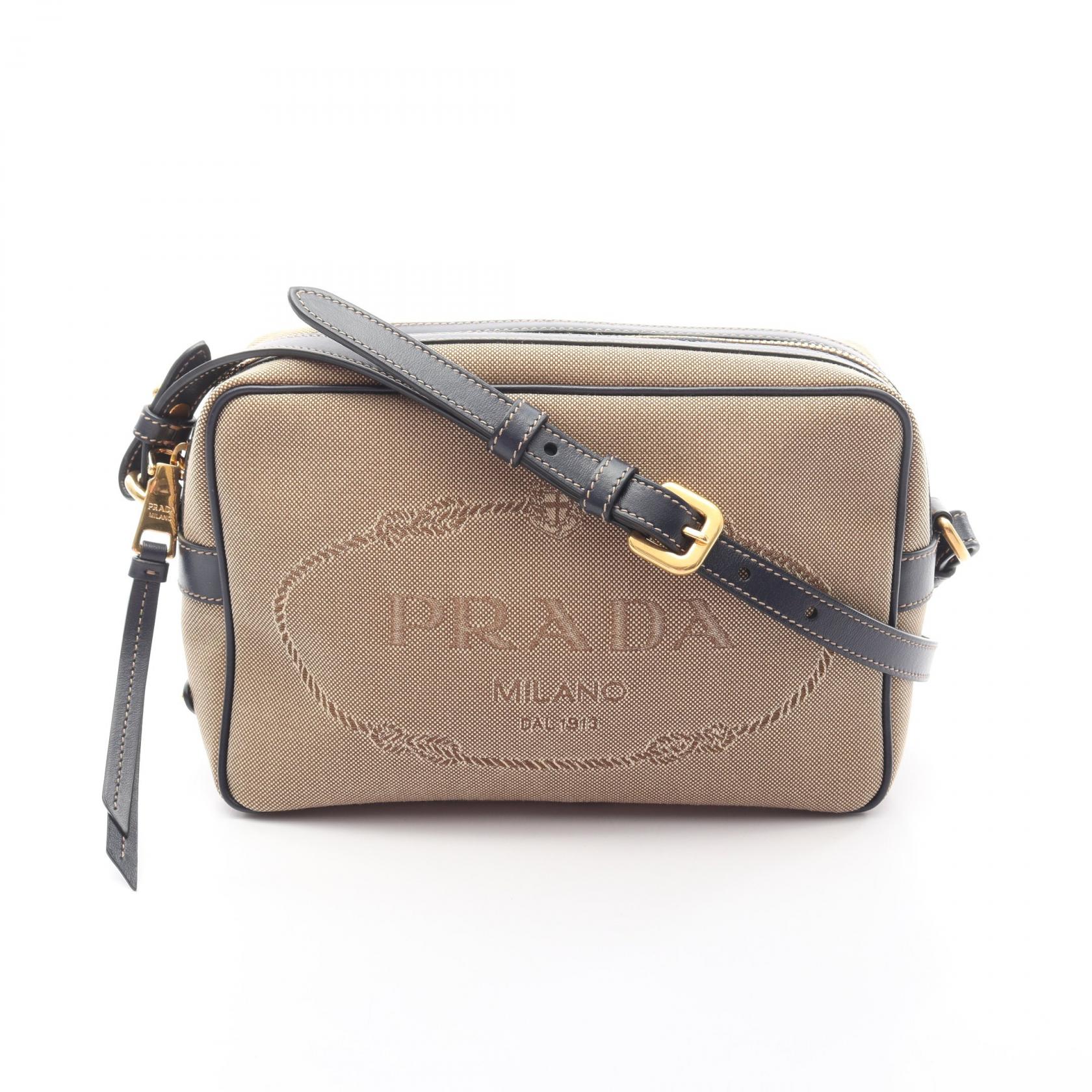 PRADA ショルダーバッグ ベージュ キャンバス 楽天市場】PRADA プラダ BT0867 ショルダーバッグ キャンバスx