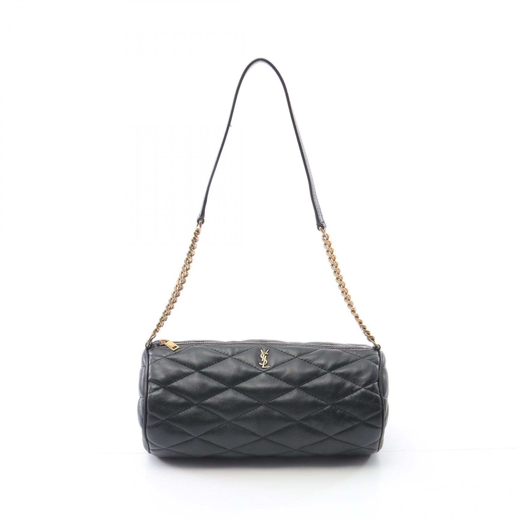 中古品・美品【SAINT LAURENT 】COLLEGE メタルロゴ バッグ サンローラン SAINT LAURENT SAINT LAURENT バッグ COLLEGE M