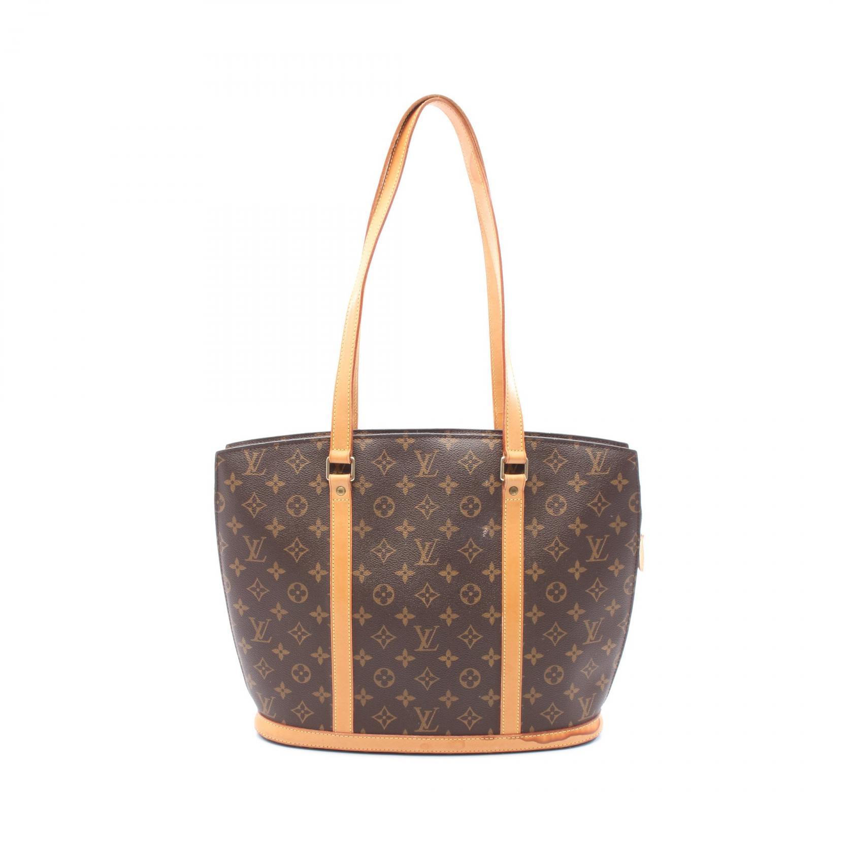 【15%OFFクーポン対象 4/4 20時-4/10 23:59】ルイ・ヴィトン LOUIS VUITTON バビロン ショルダーバッグ バッグ PVCコーティングキャンバス レザー モノグラム ブラウン系 M51102 【中古】