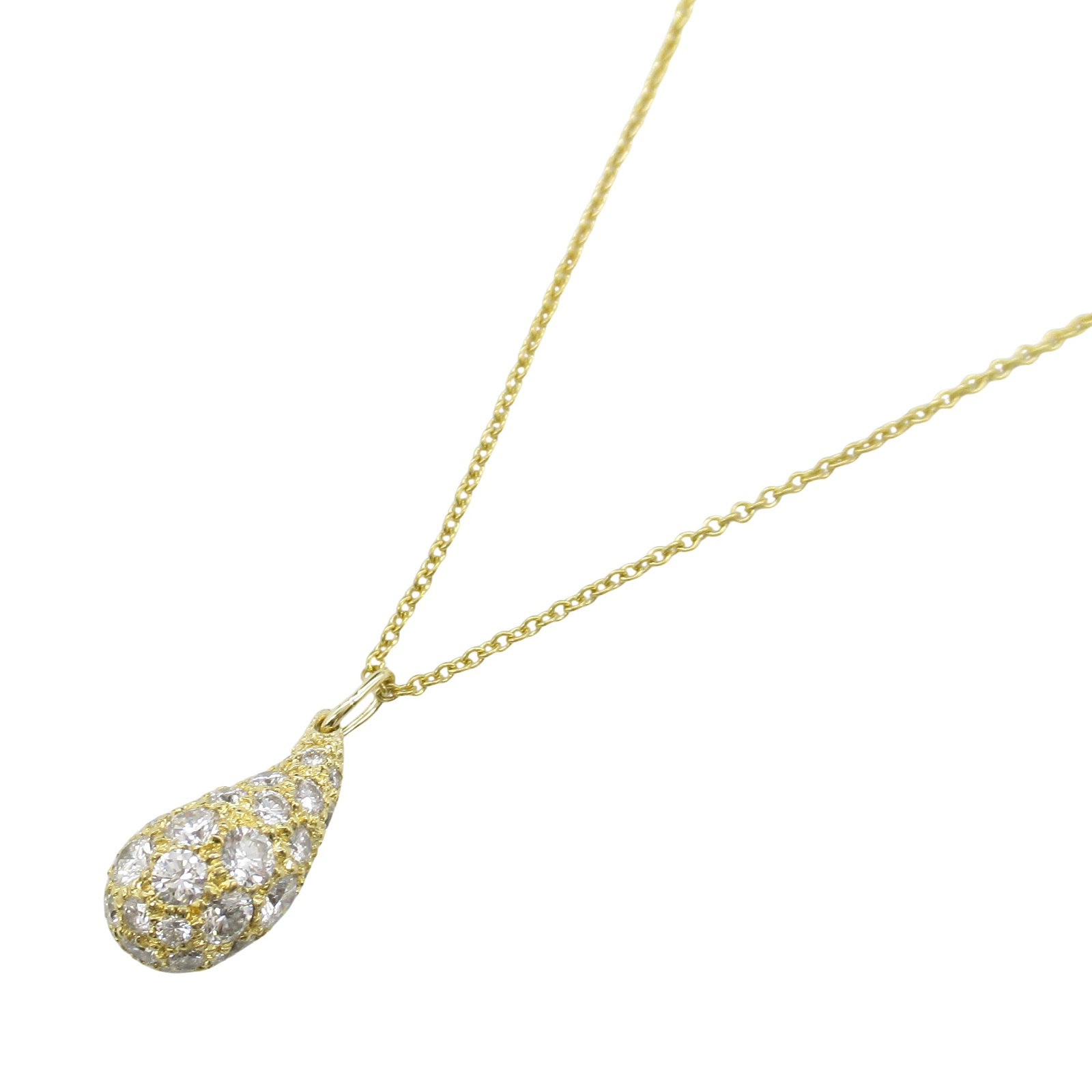 TIFFANY & CO. ティアドロップ ネックレス K18YG 楽天市場】ティファニー Tiffany & Co. ネックレス ティア