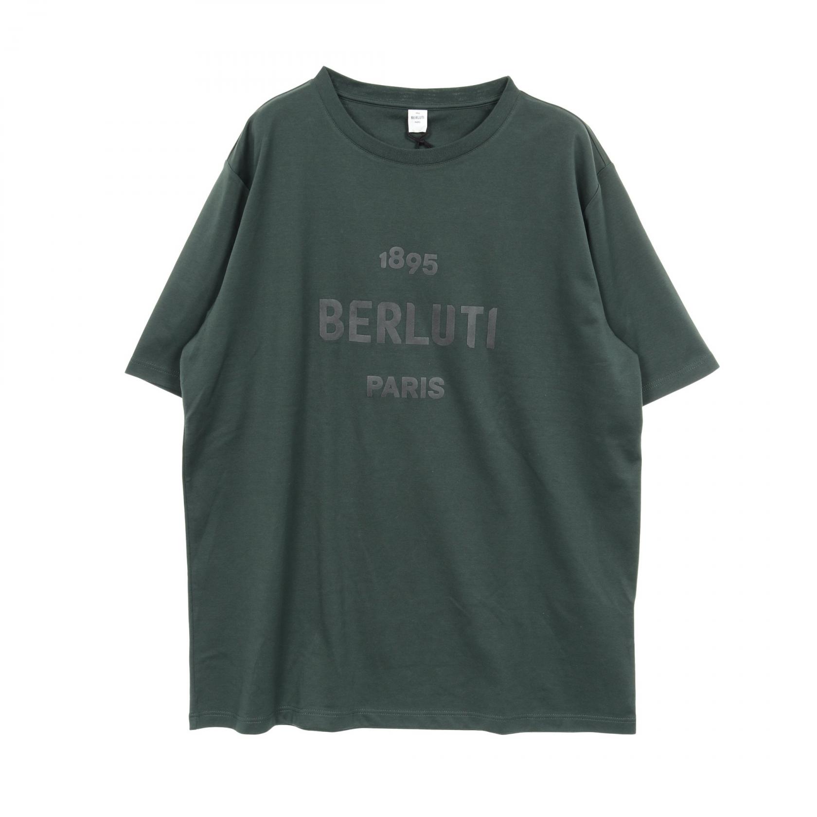 ベルルッティ Berluti カットソー 衣料品 トップス コットン グリーン系 【中古】