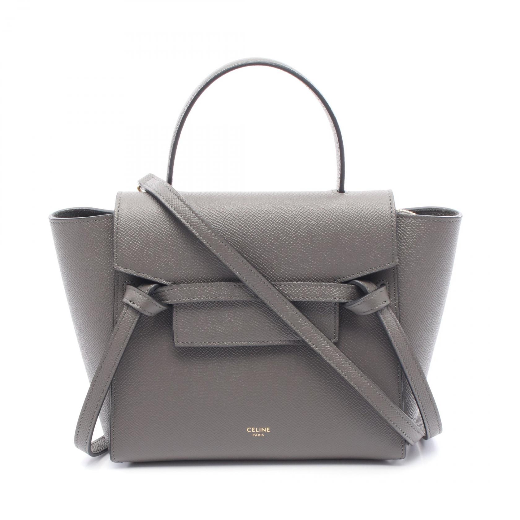 【セリーヌ】ベルトバッグ　ナノ ベルトバッグ ナノ / グレインドカーフスキン CELINE（セリーヌ