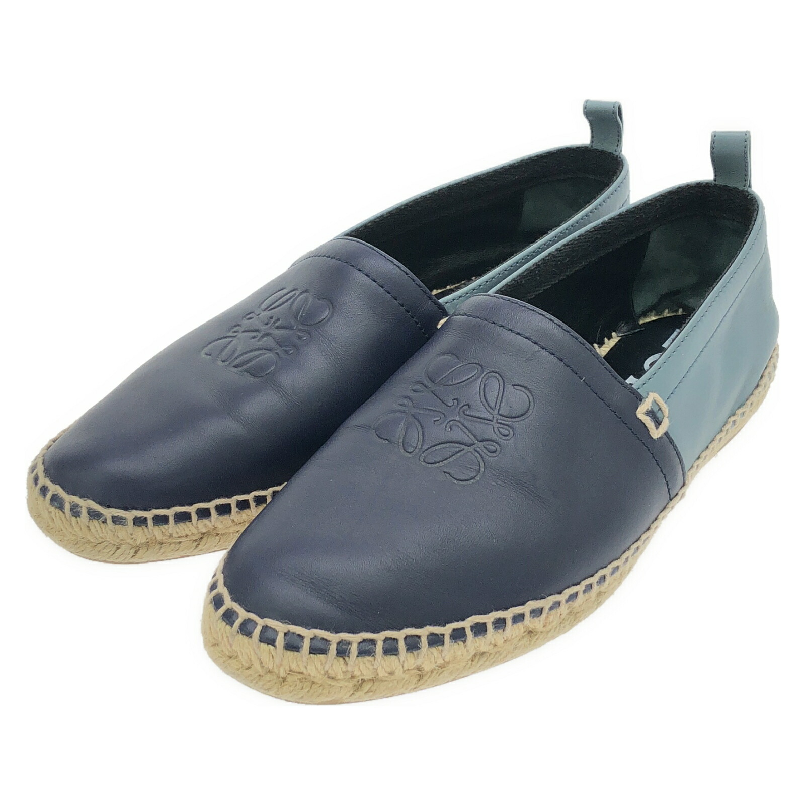 楽天市場】【靴】LOEWE ロエベ アナグラム エスパドリーユ スリッポン