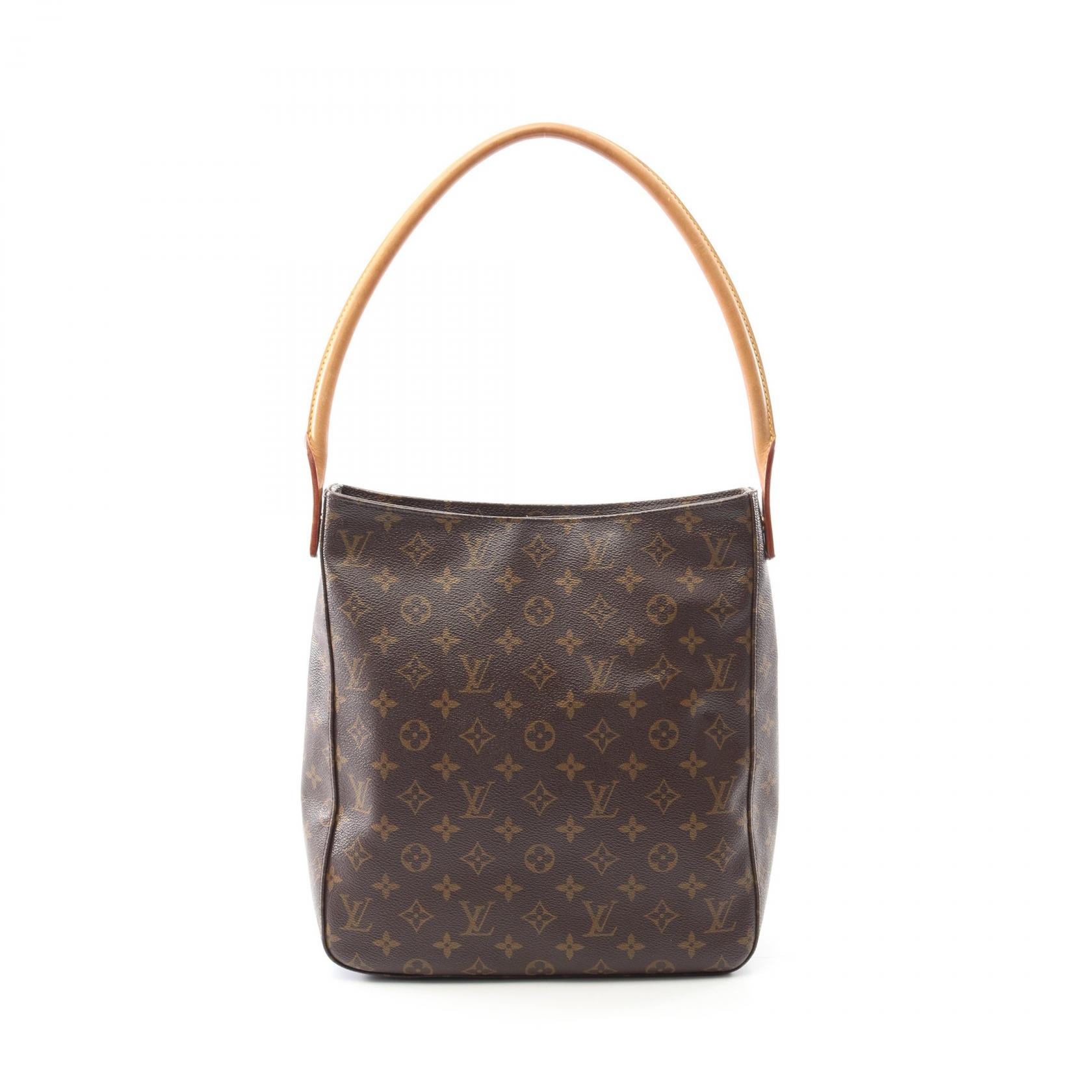 美品 ルイヴィトン M51145 モノグラムルーピングGM ショルダーバッグ 茶 楽天市場】LOUIS VUITTON ルイヴィトン モノグラム ルーピングGM