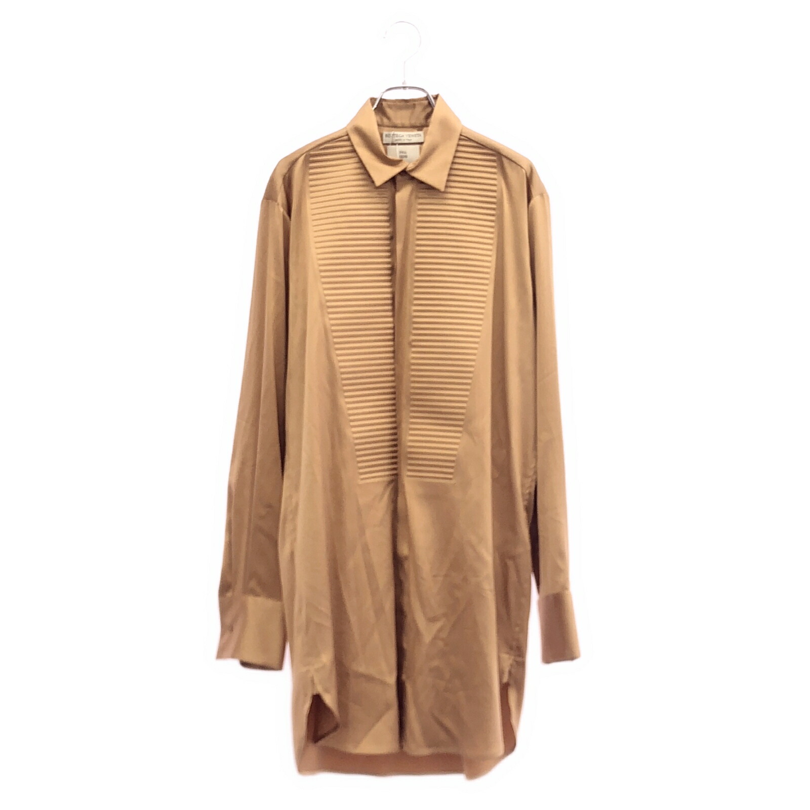 美品 ボッテガヴェネタ 近年モデル リネン リブニット ポロシャツ カットソー BOTTEGA VENETA(ボッテガヴェネタ) ニットポロシャツ601693