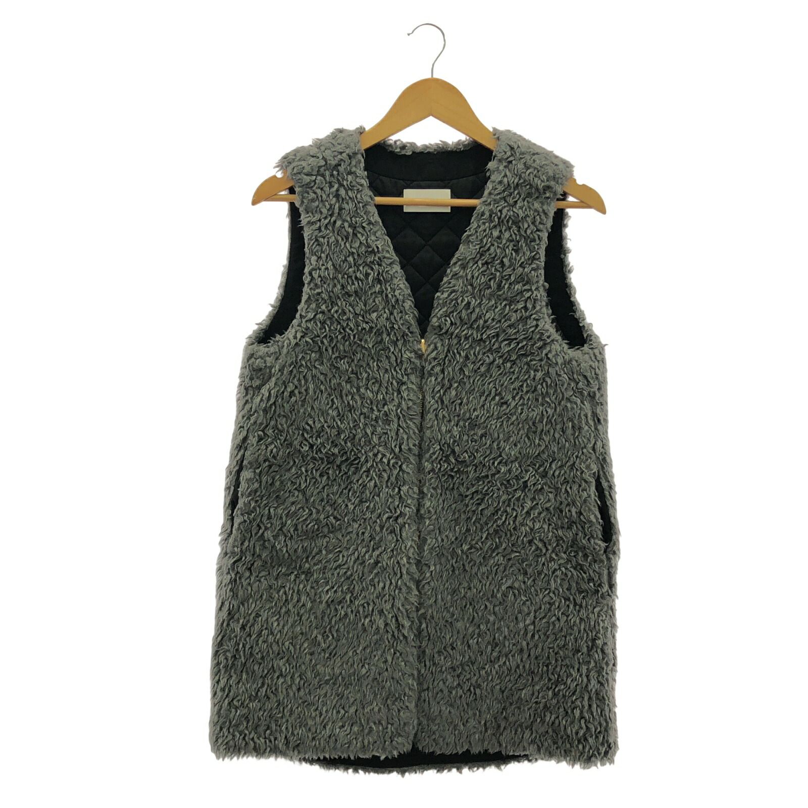 THE RERACS ザ リラクス 21AW カシミヤタートルネックニットベスト アイボリー F ITVAFX46IZVO THE RERACS ザ リラクス 21AW カシミヤタートルネックニット