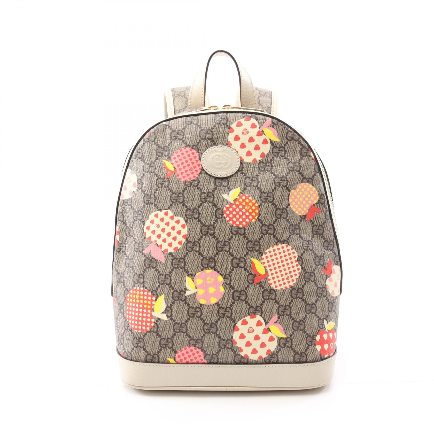 【極美品】GUCCI グッチ　ミニリュック　GG 総柄　レディース スプリーム GUCCI - グッチ GUCCI オフディア ミニ GGスプリーム リュック