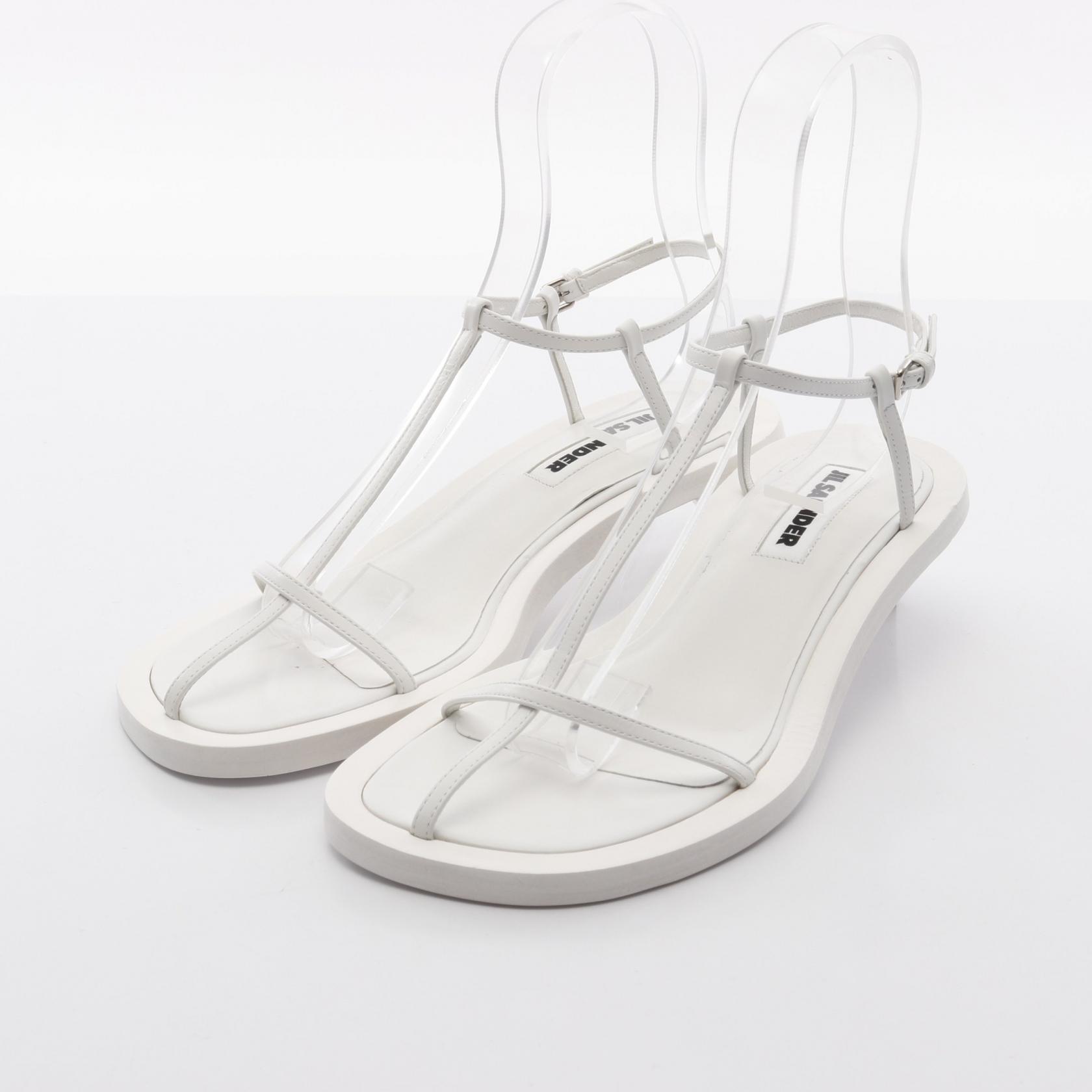 JIL SANDER ホワイトサンダル