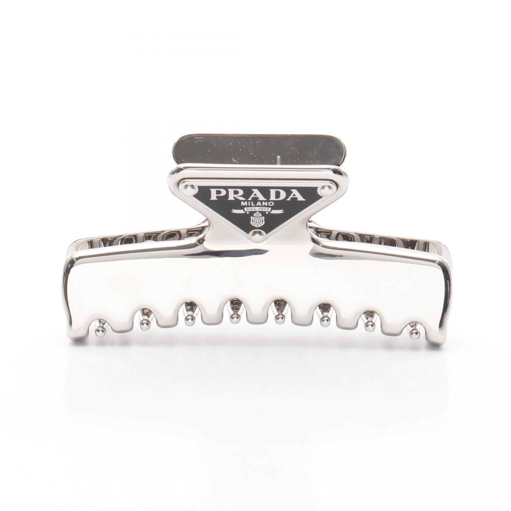 【新品未使用】PRADA メタル クロウクリップ ブラック メタル クロウクリップ | PRADA