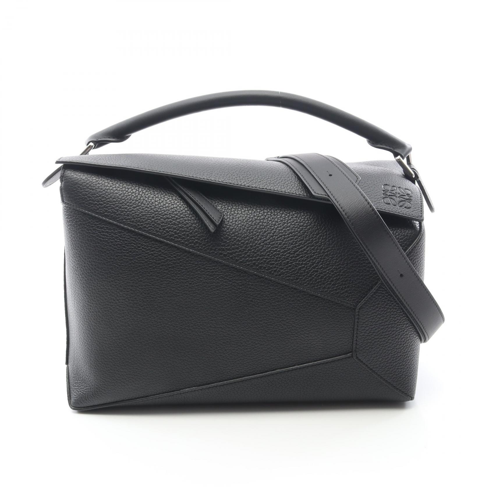 楽天市場】【美品】ロエベ 【LOEWE】 パズルバッグ XL ブラック