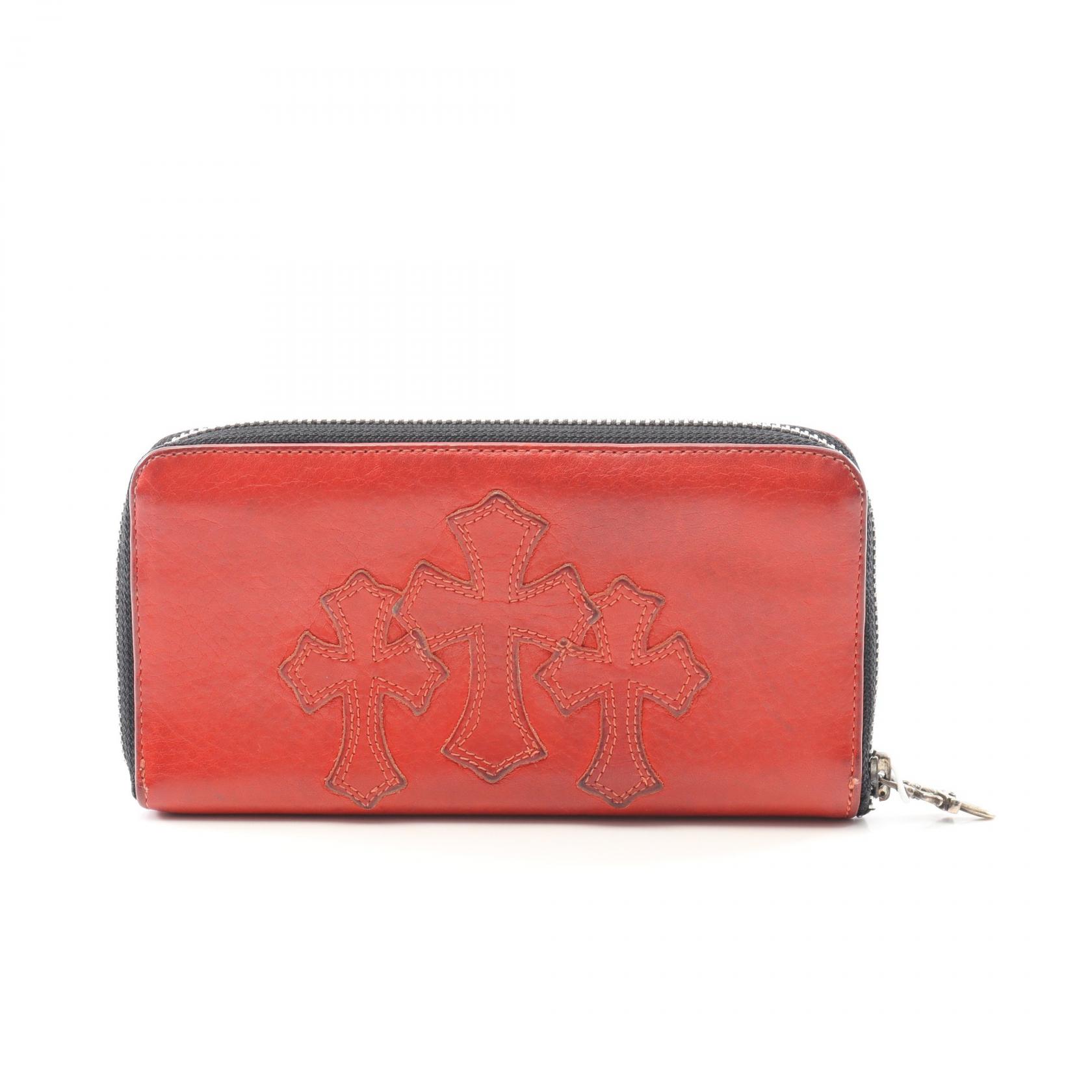 クロムハーツ☆クロスモチーフ フーディ レッド レッド（赤）系 CHROME HEARTS(クロムハーツ) パーカー