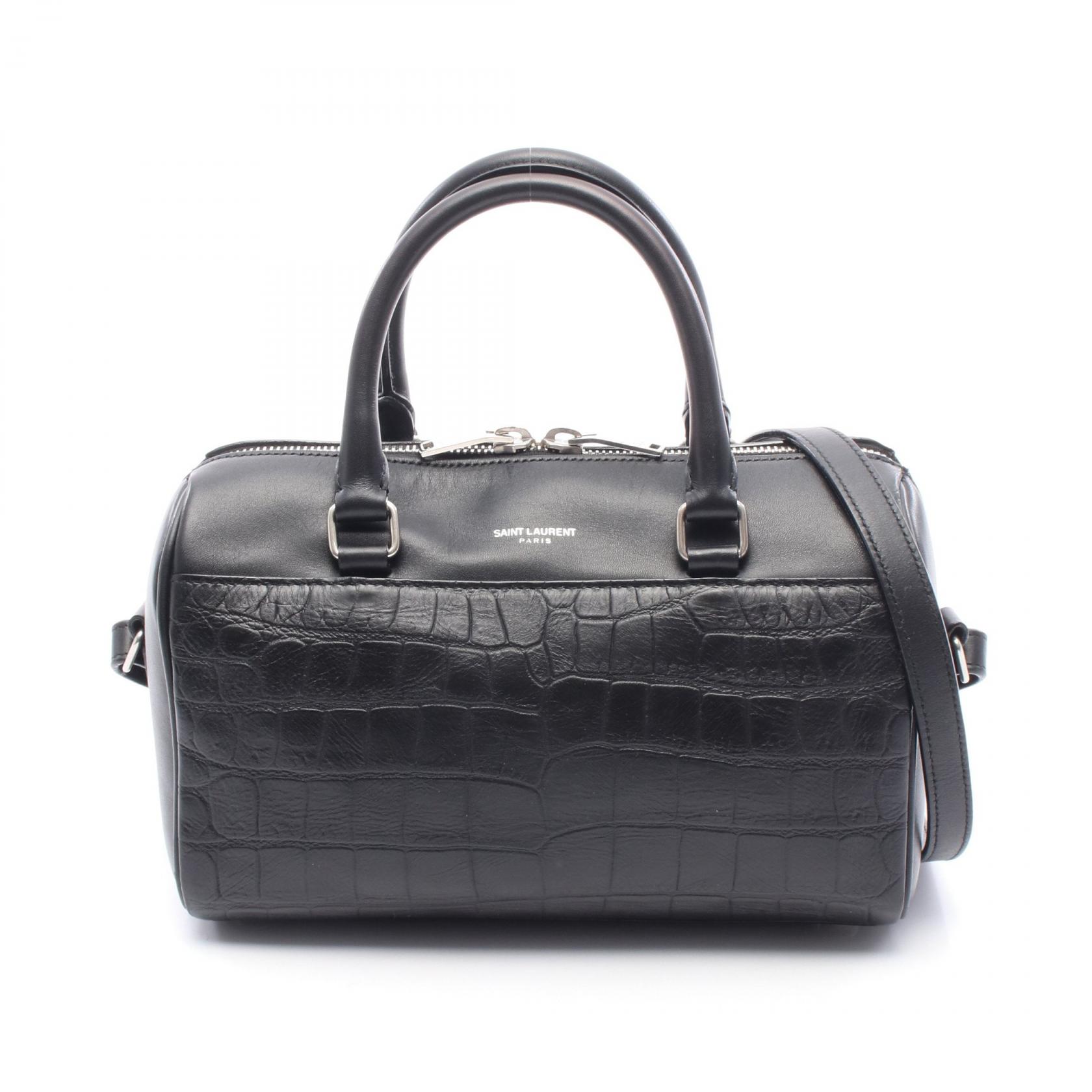 すぐ届く YSL サンローランベイビーダッフル ボストン バッグ すぐ届く YSL サンローランベイビーダッフル ボストン バッグ