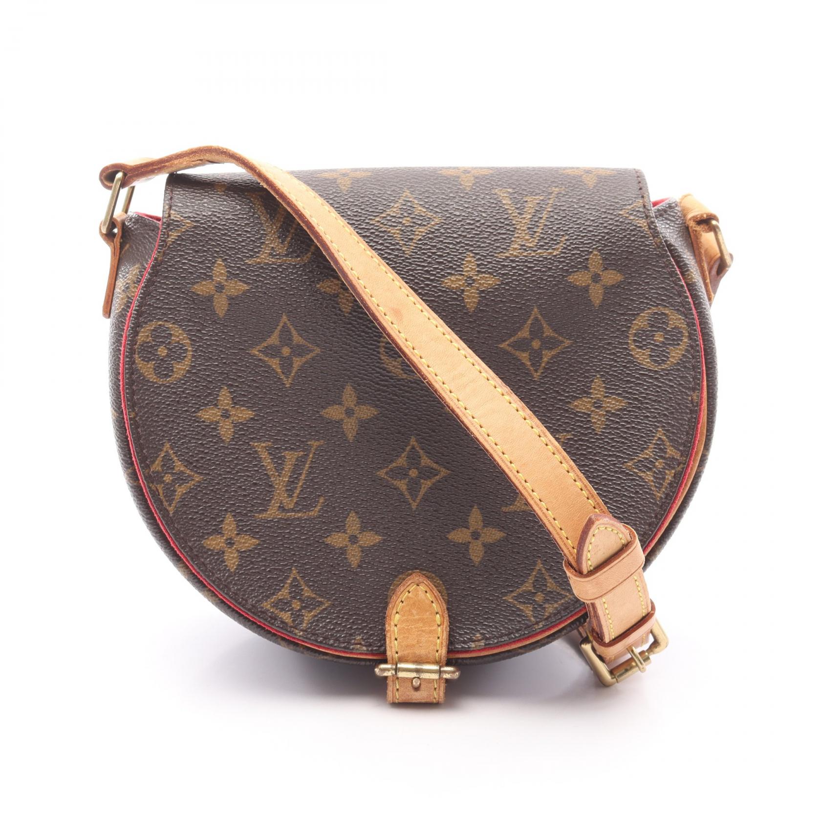 ルイ・ヴィトン LOUIS VUITTON タンブラン ショルダーバッグ バッグ PVCコーティングキャンバス レザー モノグラム ブラウン系 M51179 【中古】