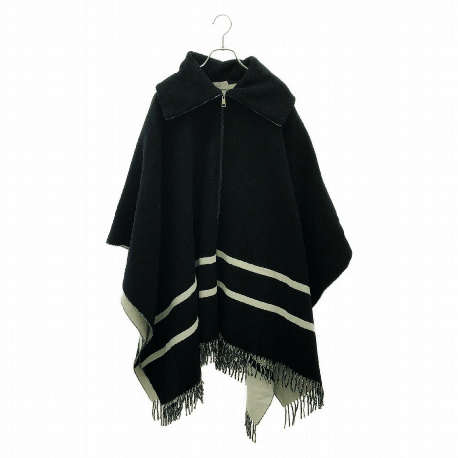 楽天市場】モンクレール ポンチョ ケープ フードあり ダウン切り替え