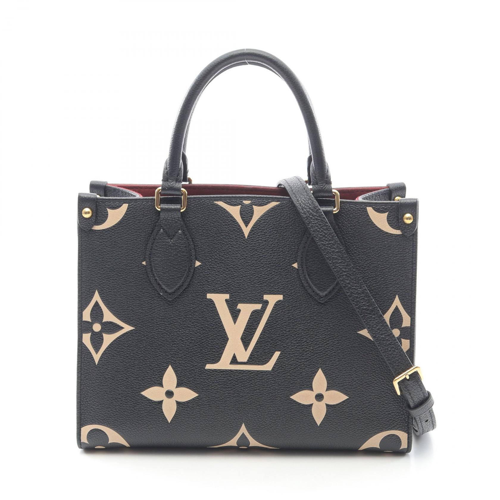 未使用✨IC対応✨ヴィトン モノグラムアンプラント オンザゴーPM ノワール ルイ ヴィトン モノグラムアンプラント オンザゴーPM ノワール