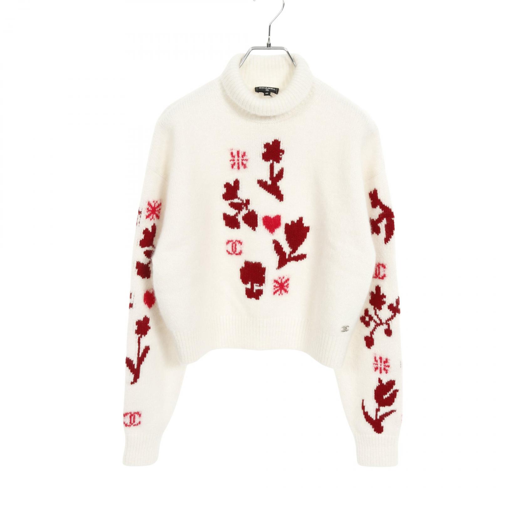 楽天市場】シャネル CHANEL カシミアニット ニット 衣料品