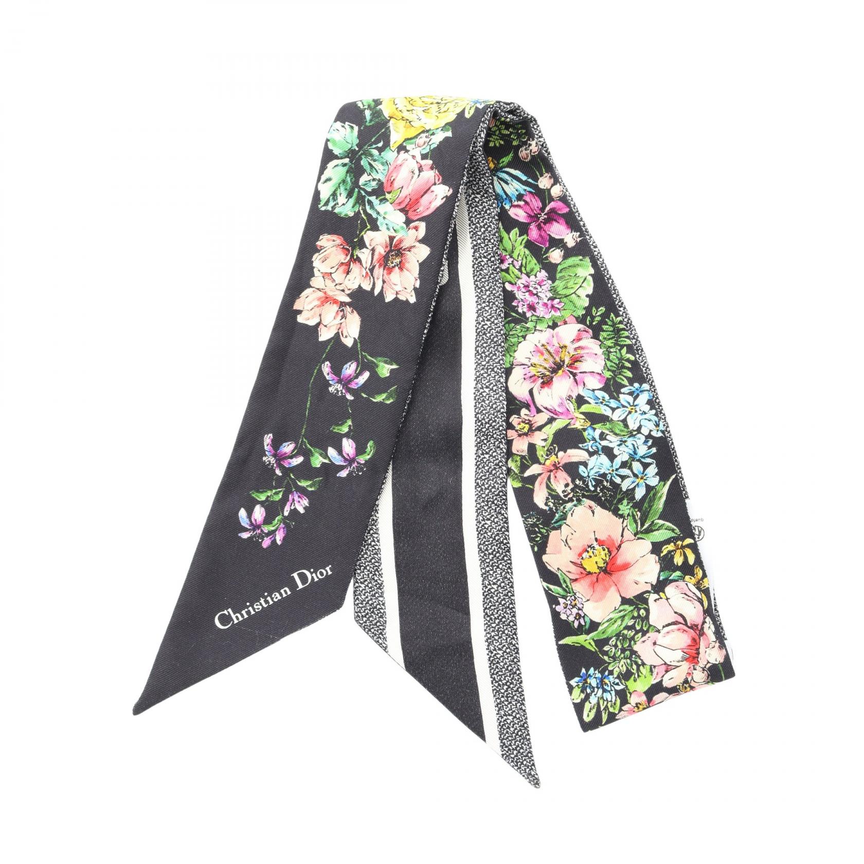 ✨希少✨新品未使用品✨Dior ディオール スカーフ シルク 大判 イタリア製 Dior】【トロッター柄】【J'ADIOR】【イタリア製】ディオール