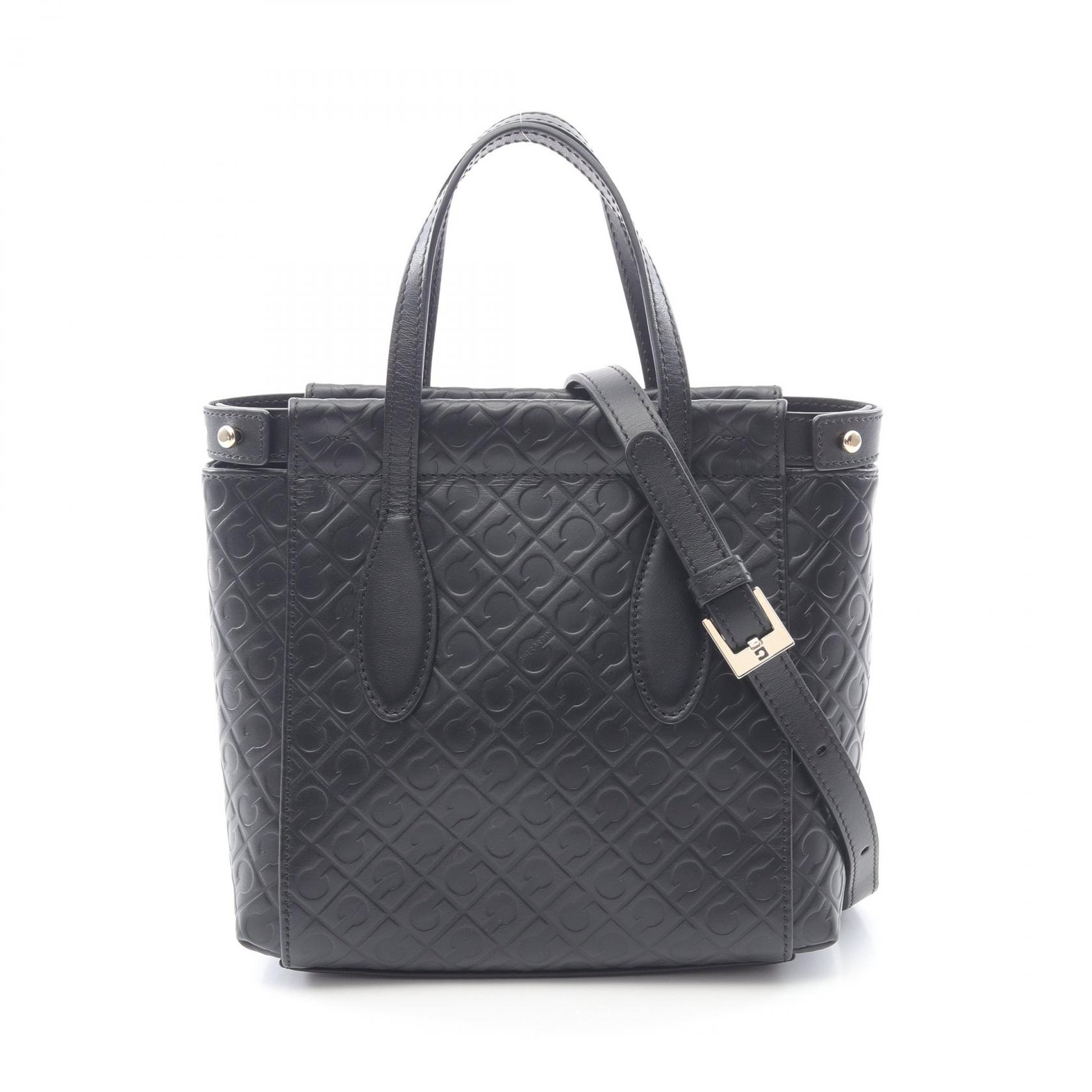 専用　美品　GHERARDINI レザーバッグ　ハンドバッグ　ショルダーバッグ ゲラルディーニ GHERARDINI ショルダーバッグ （シルバー） -靴