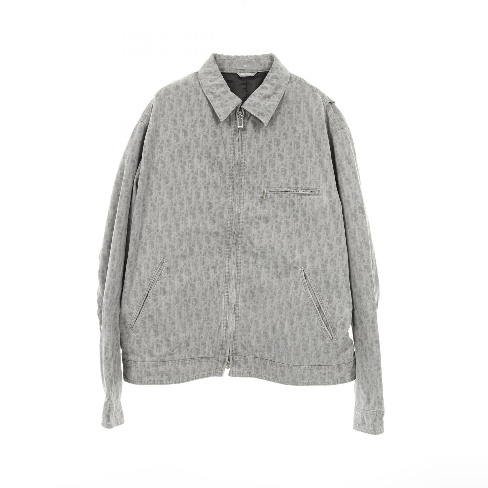 Dior オブリーク ブルゾン ジャケット クリスチャンディオール Dior Oblique Blouson Jacket Gray Technical Jacquard | DIOR