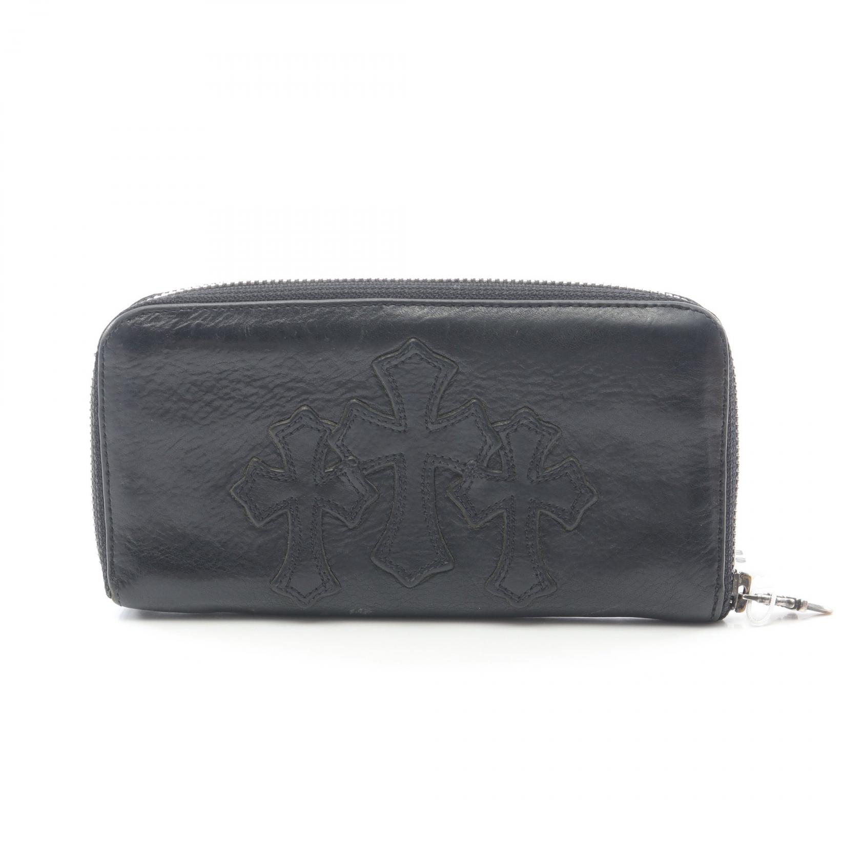 CHROME HEARTS クロムハーツ セメタリー 長財布 ラウンドジップ CHROME HEARTS クロムハーツ セメタリー 長財布 ラウンドジップ