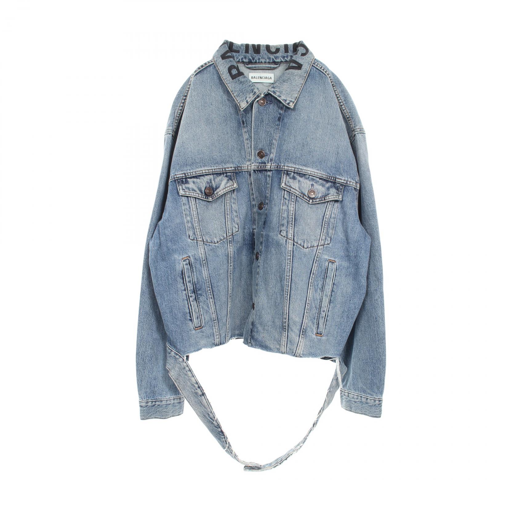 楽天市場】BALENCIAGA バレンシアガ 23AW ウォッシュデニムテーラード